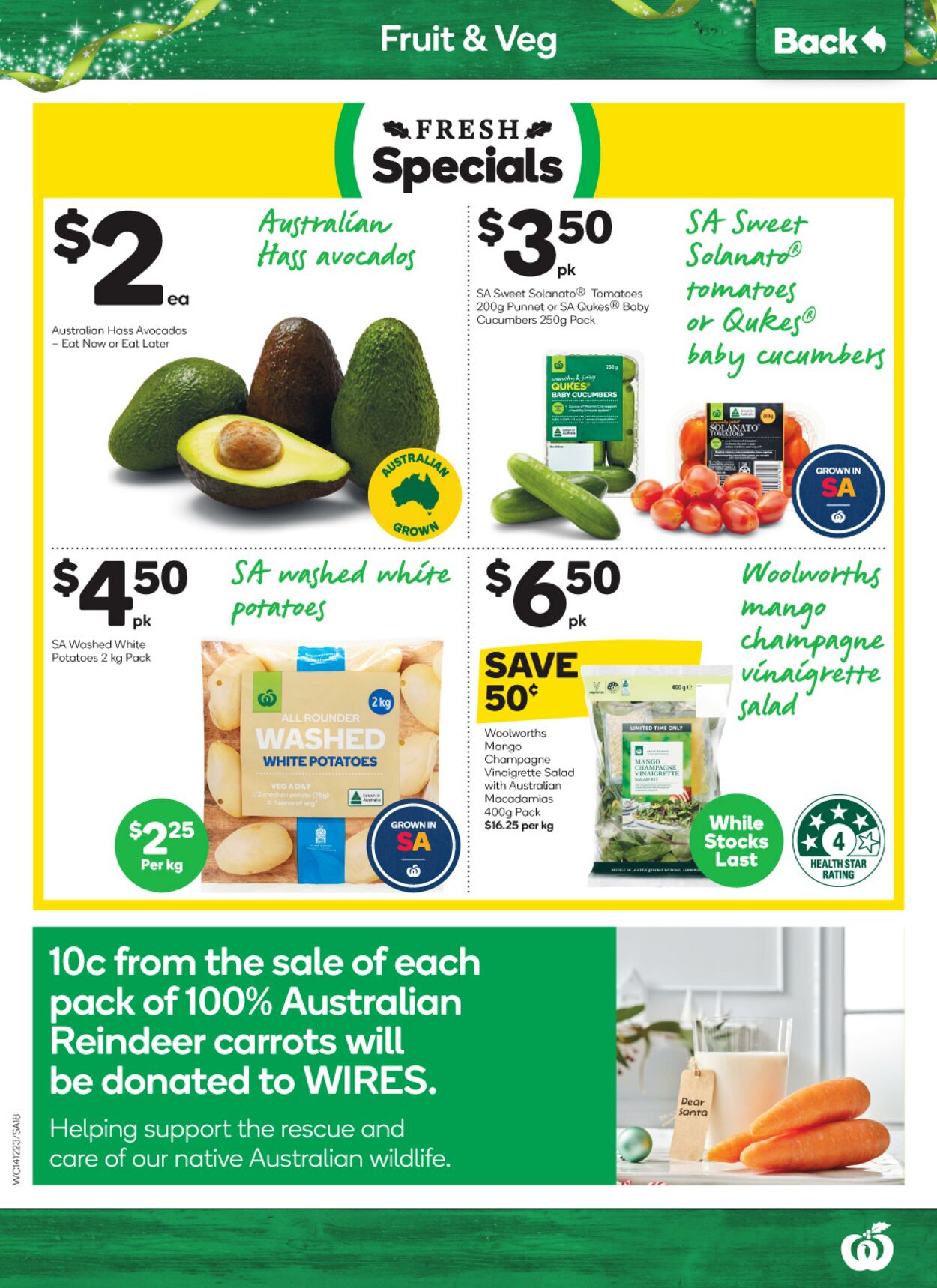 Catalogue Woolworths 14.12.2022 - 20.12.2022