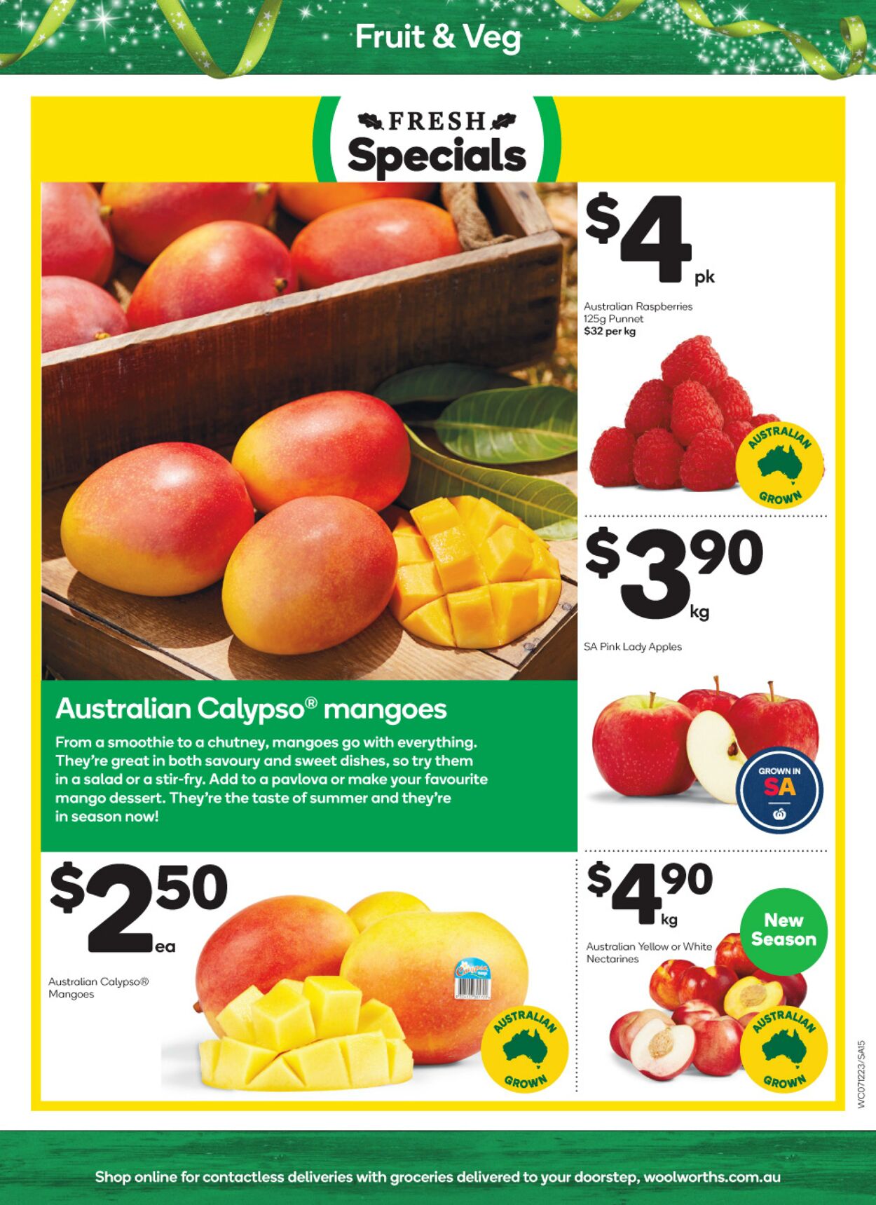 Catalogue Woolworths 07.12.2022 - 13.12.2022