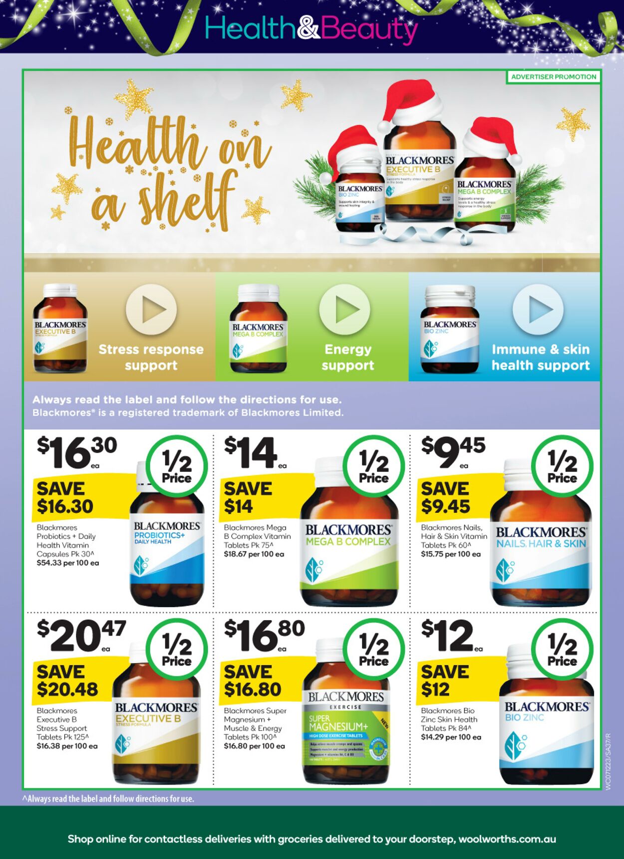 Catalogue Woolworths 07.12.2022 - 13.12.2022