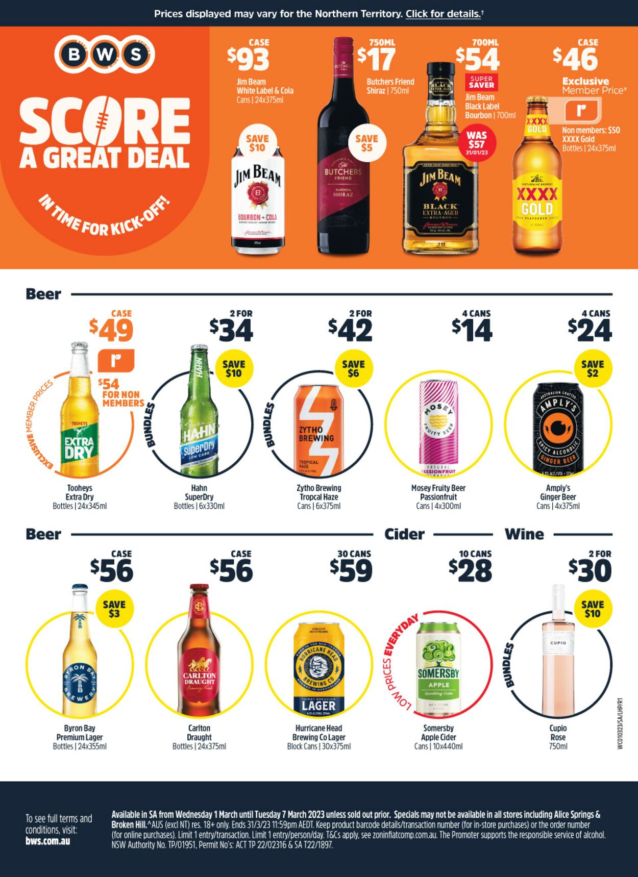 Catalogue Woolworths 01.03.2023 - 07.03.2023