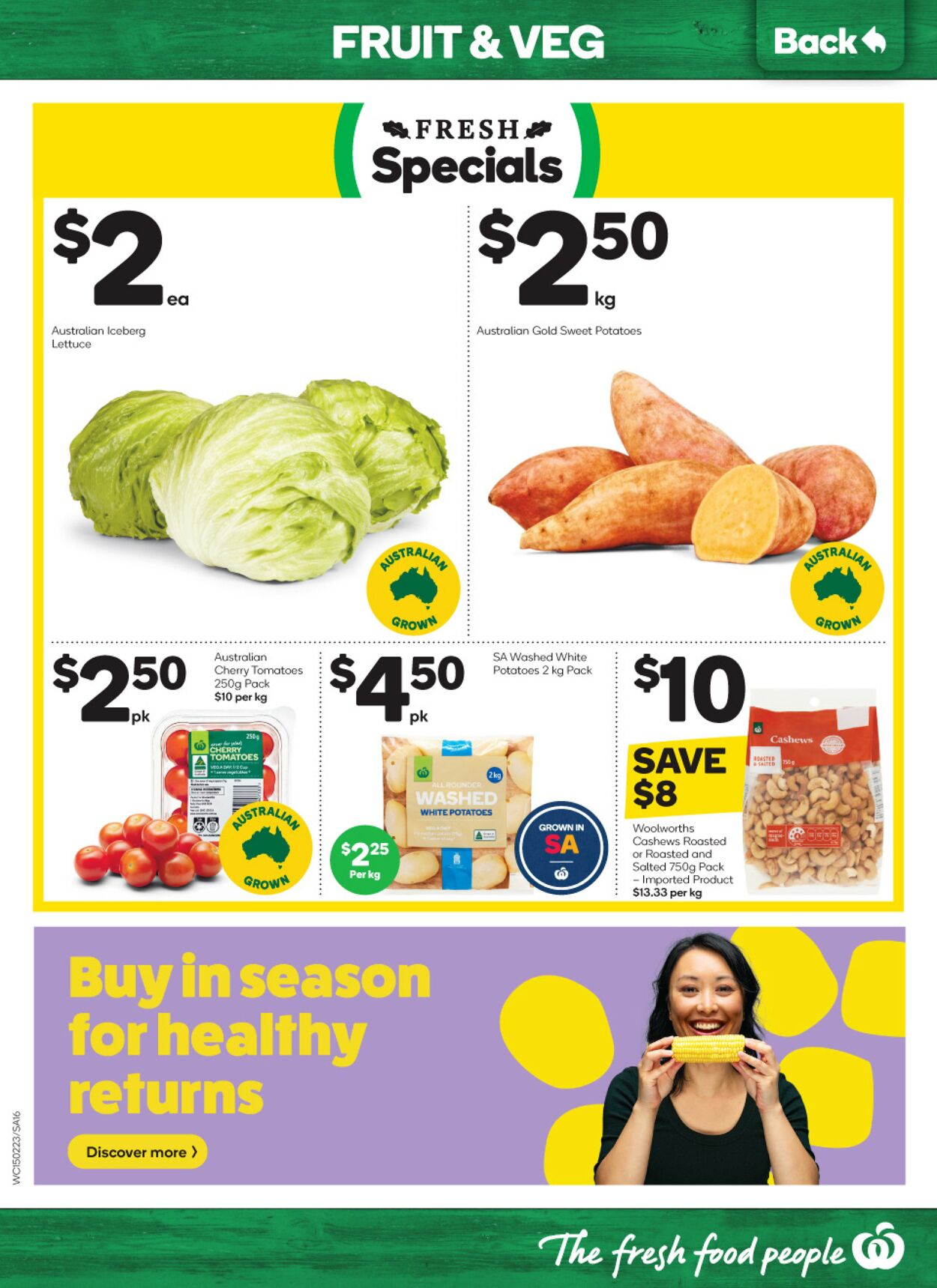 Catalogue Woolworths 15.02.2023 - 21.02.2023