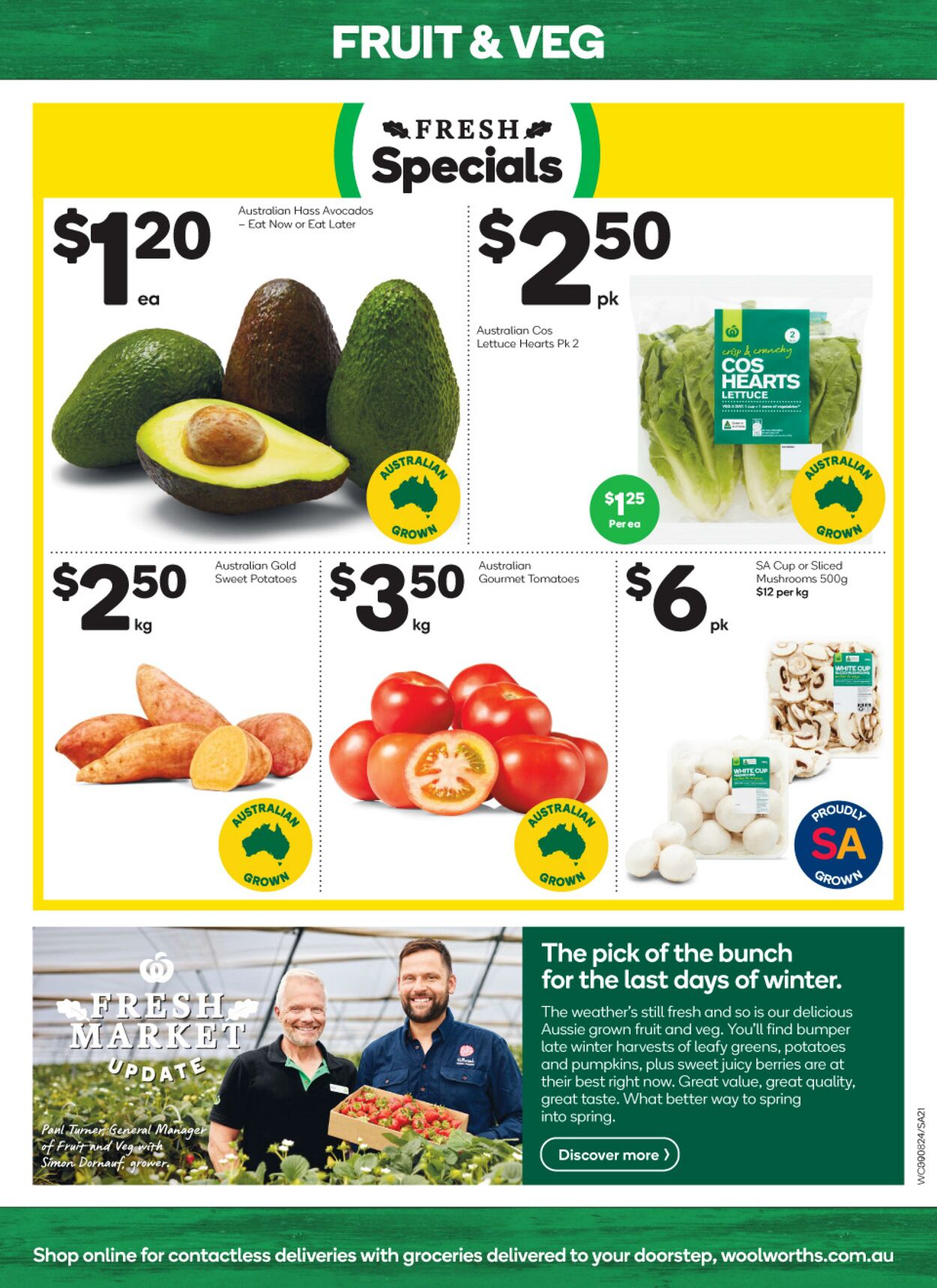 Catalogue Woolworths 30.08.2023 - 05.09.2023