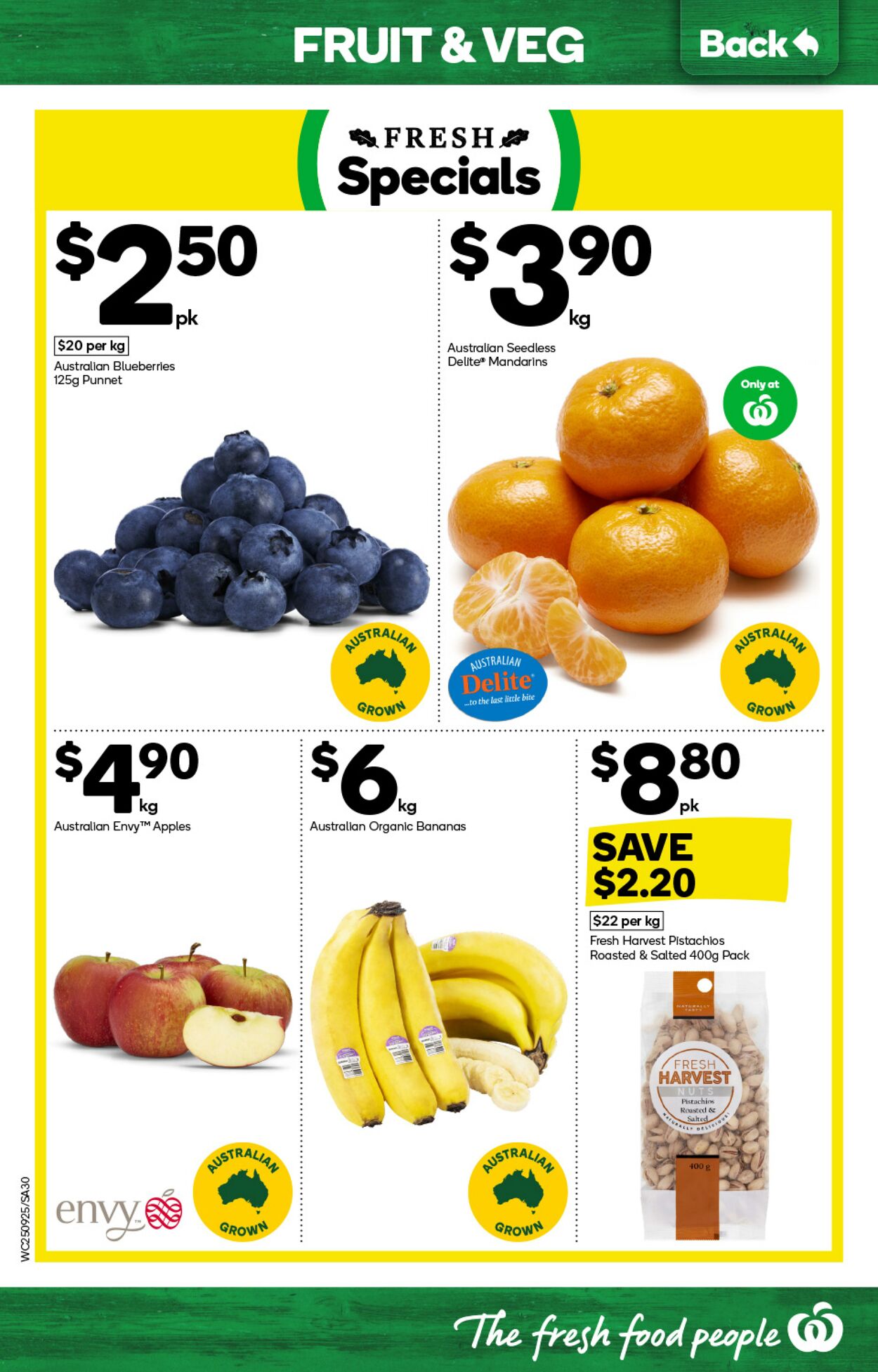 Catalogue Woolworths 25.09.2024 - 01.10.2024