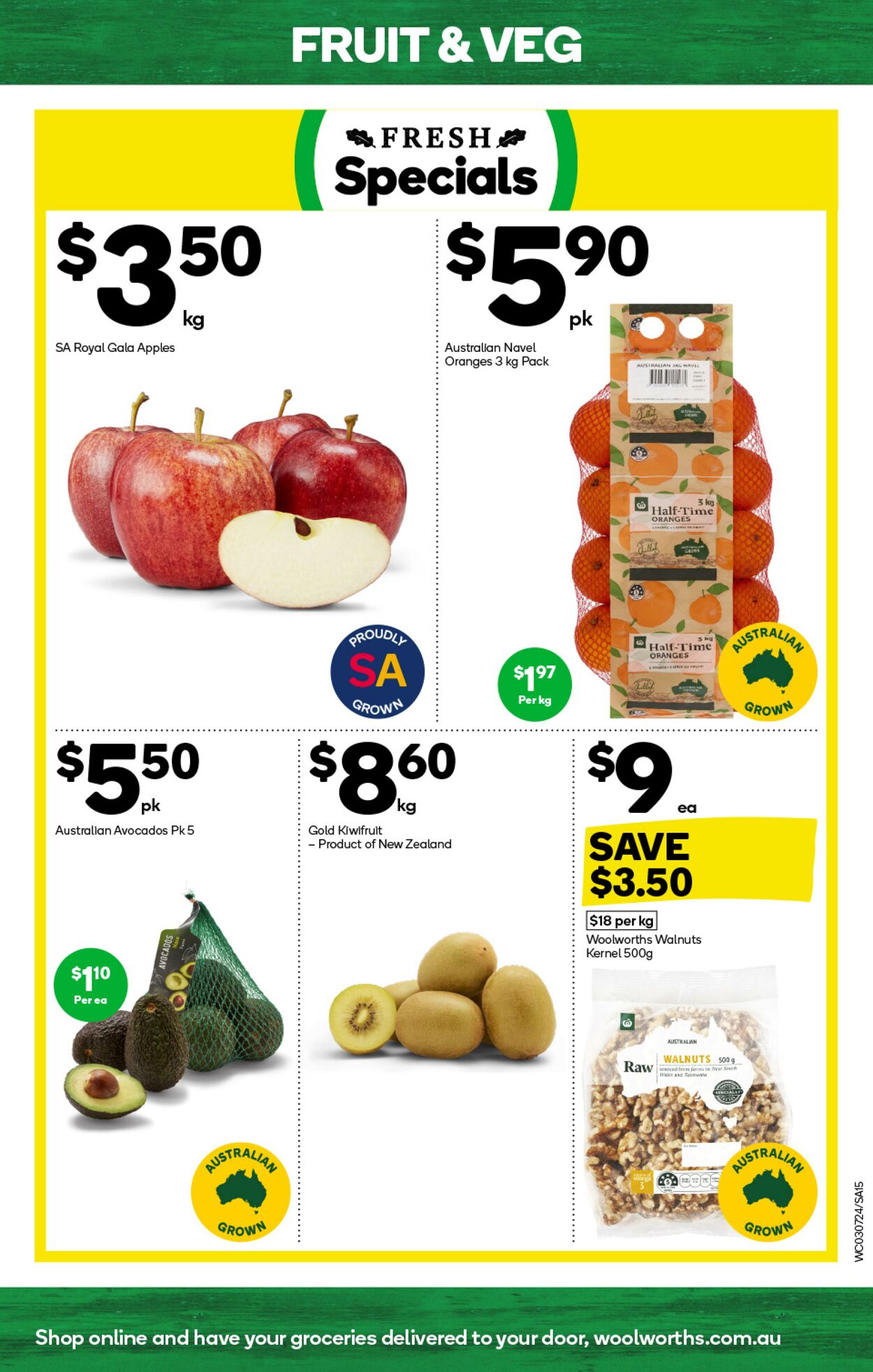 Catalogue Woolworths 03.07.2024 - 09.07.2024