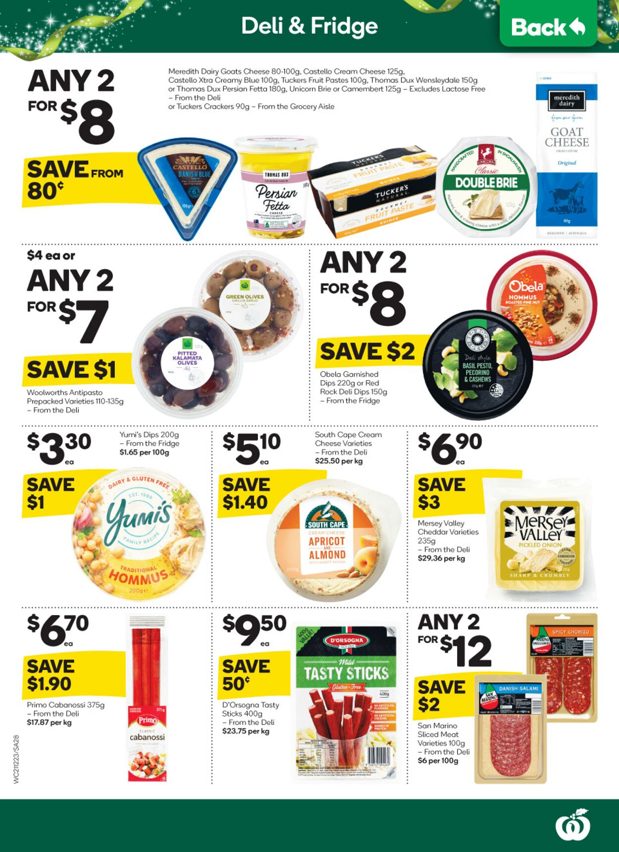 Catalogue Woolworths 21.12.2022 - 27.12.2022