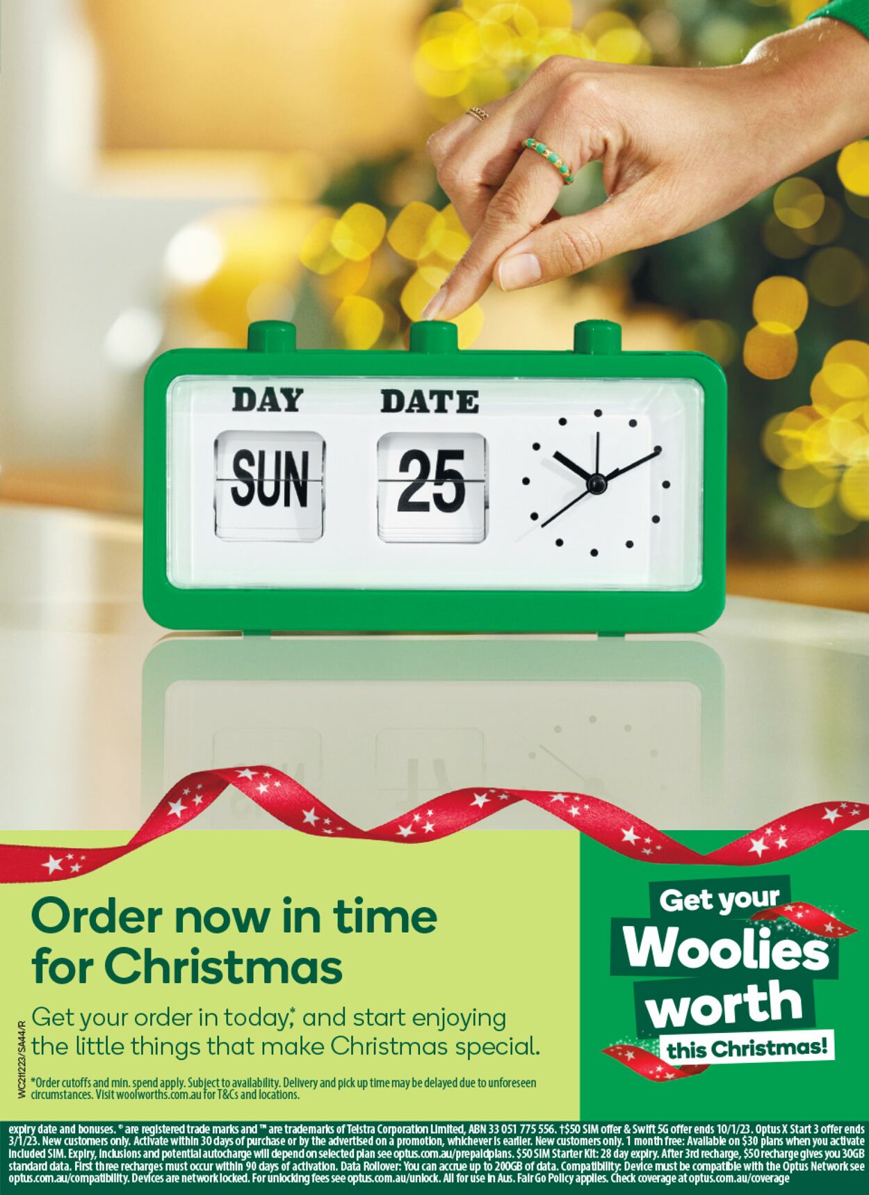 Catalogue Woolworths 21.12.2022 - 27.12.2022