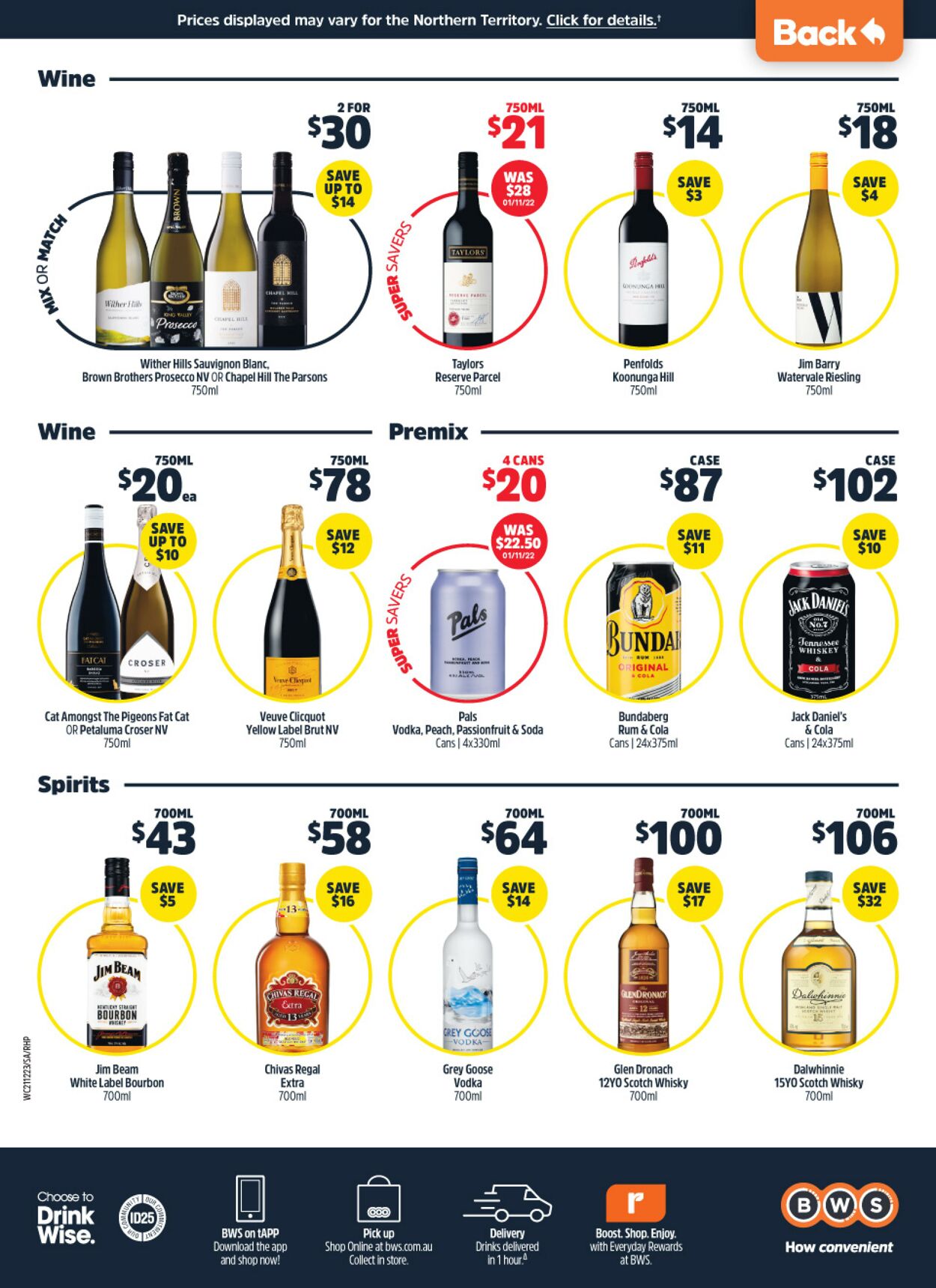 Catalogue Woolworths 21.12.2022 - 27.12.2022