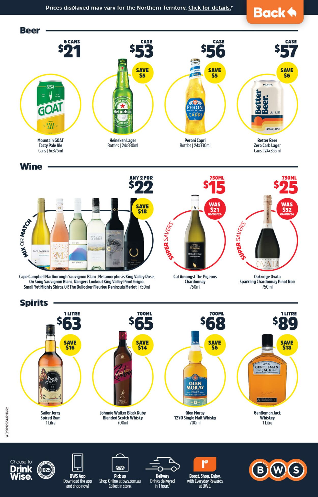 Catalogue Woolworths 25.09.2024 - 01.10.2024