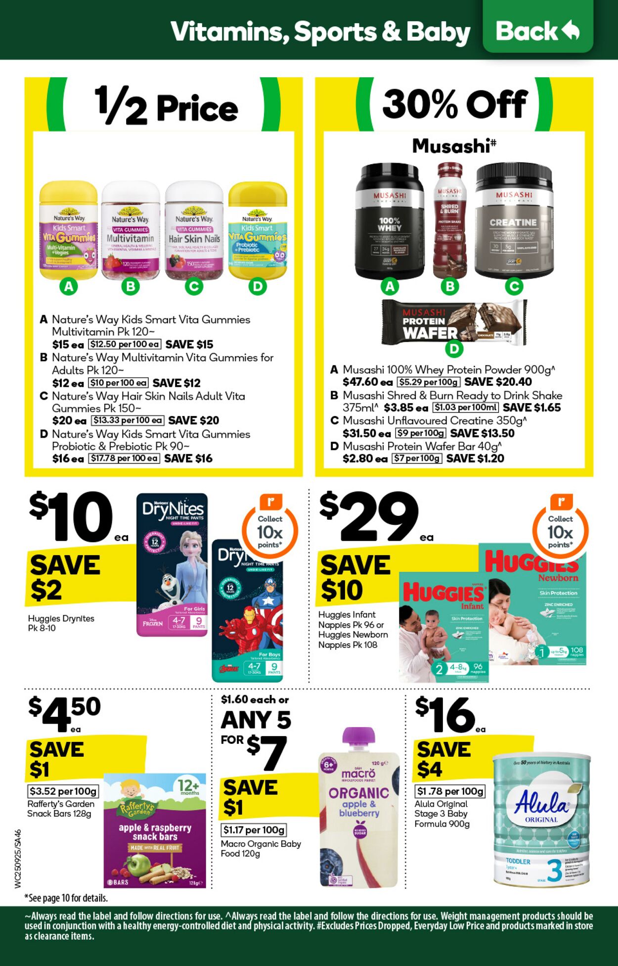 Catalogue Woolworths 25.09.2024 - 01.10.2024