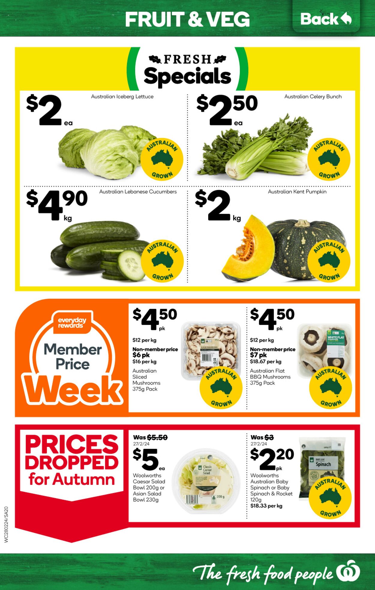 Catalogue Woolworths 28.02.2024 - 05.03.2024