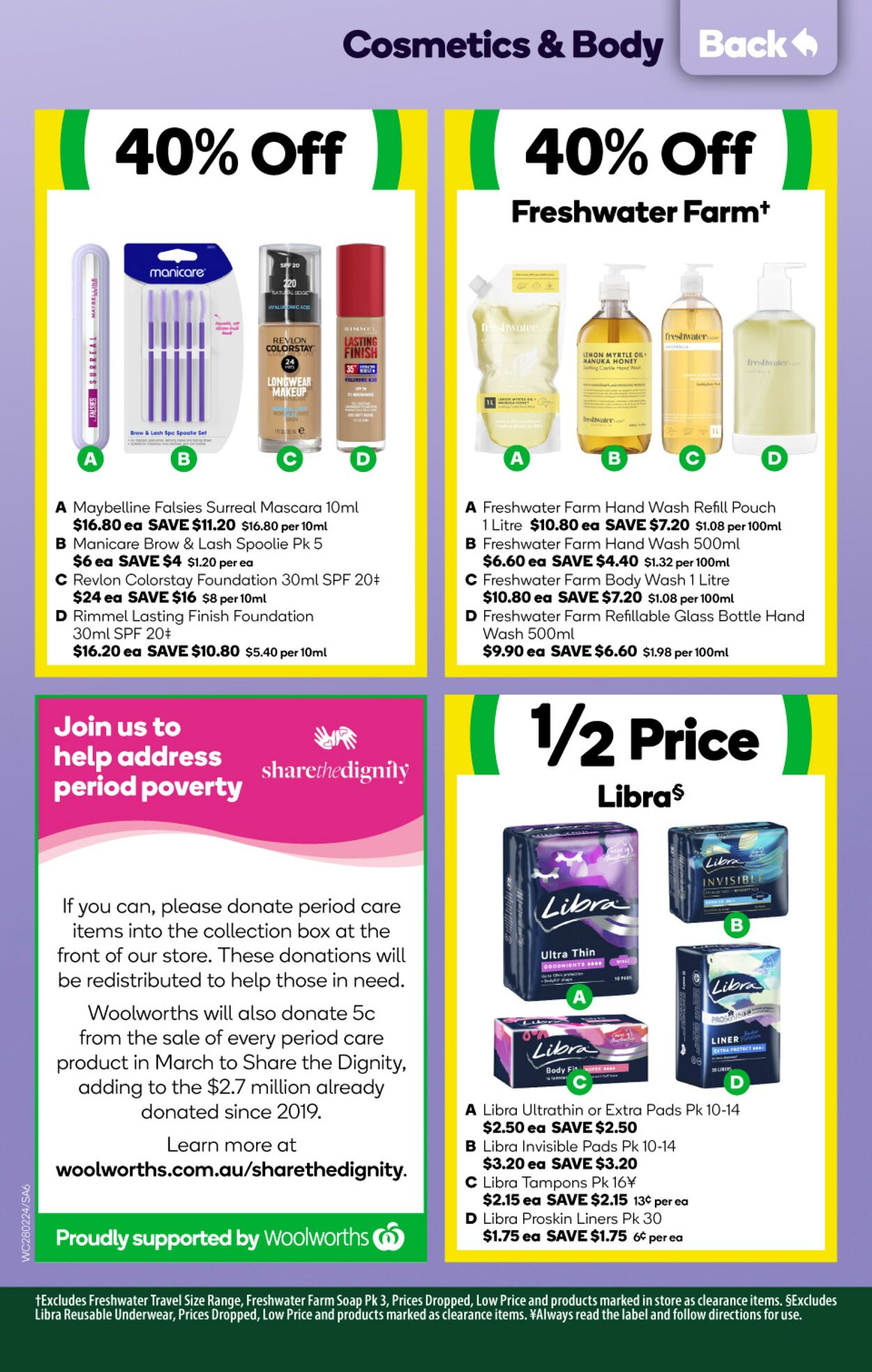 Catalogue Woolworths 28.02.2024 - 05.03.2024