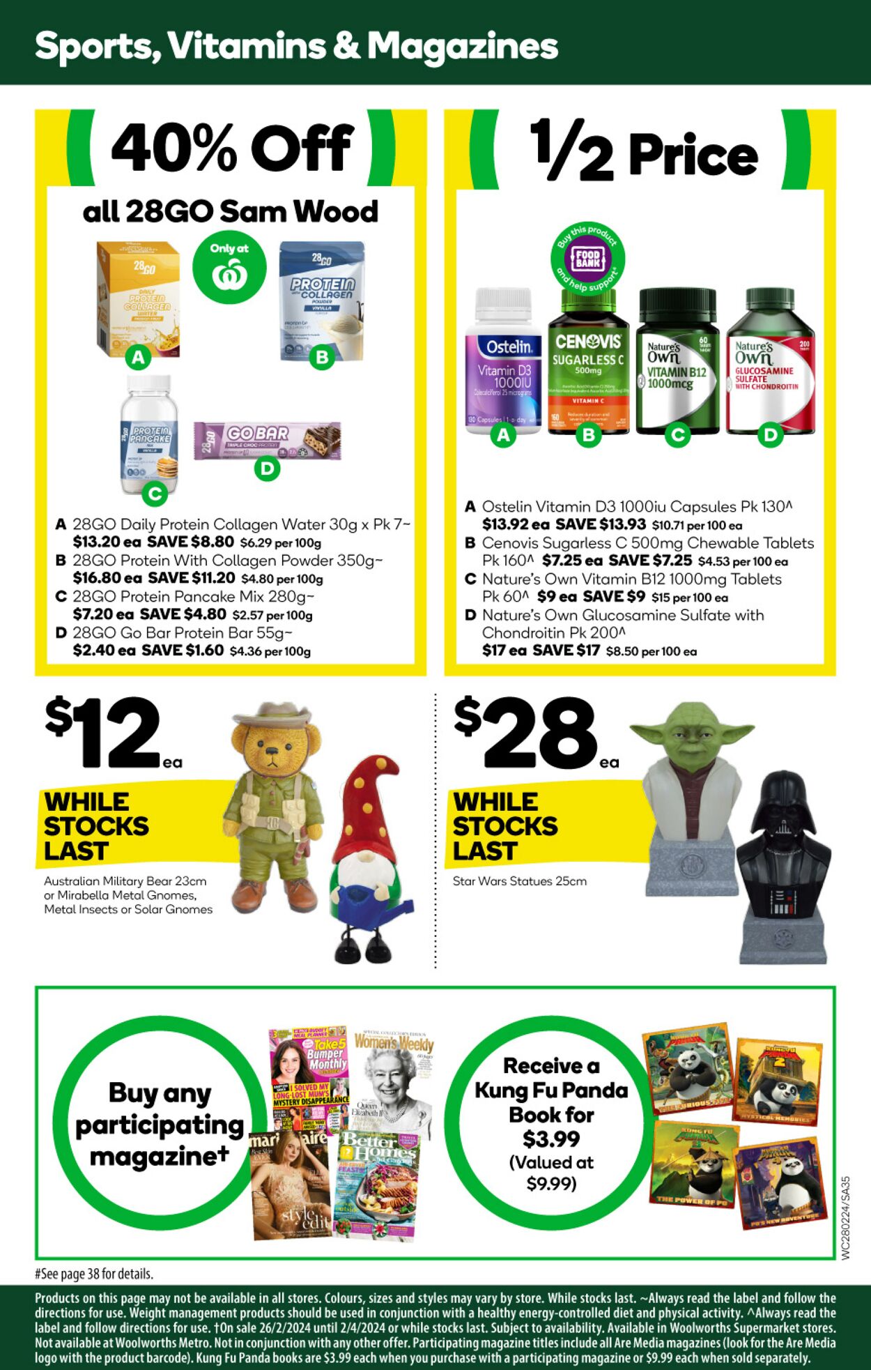 Catalogue Woolworths 28.02.2024 - 05.03.2024