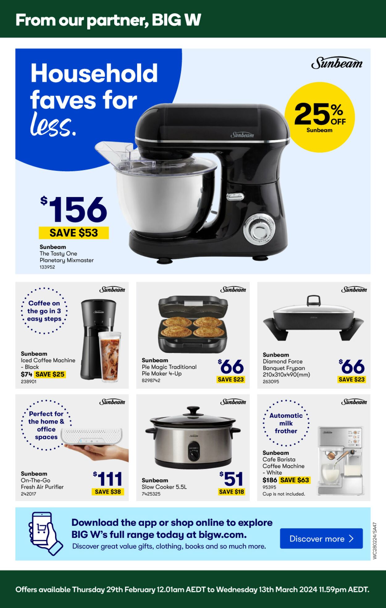 Catalogue Woolworths 28.02.2024 - 05.03.2024