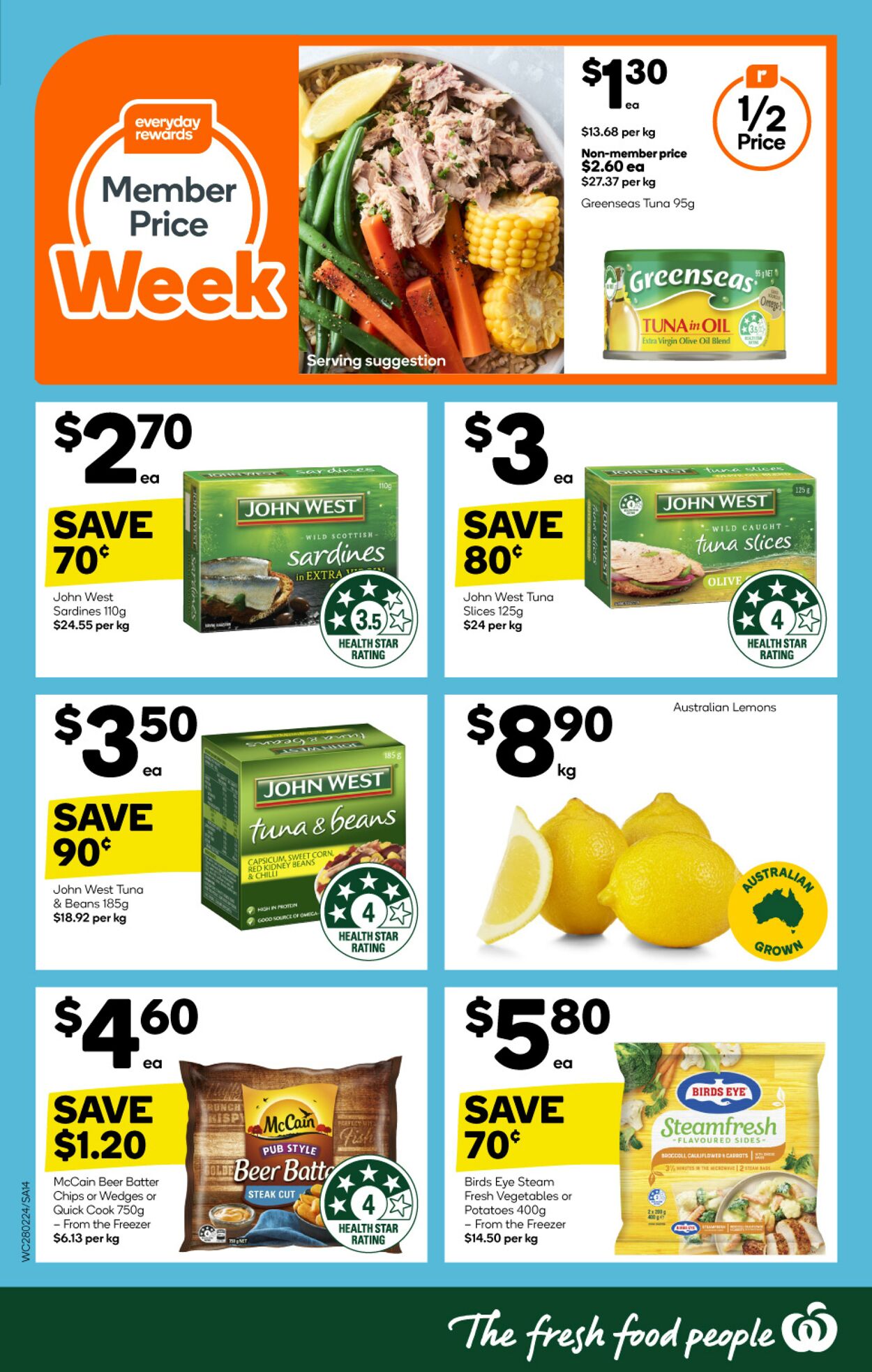 Catalogue Woolworths 28.02.2024 - 05.03.2024