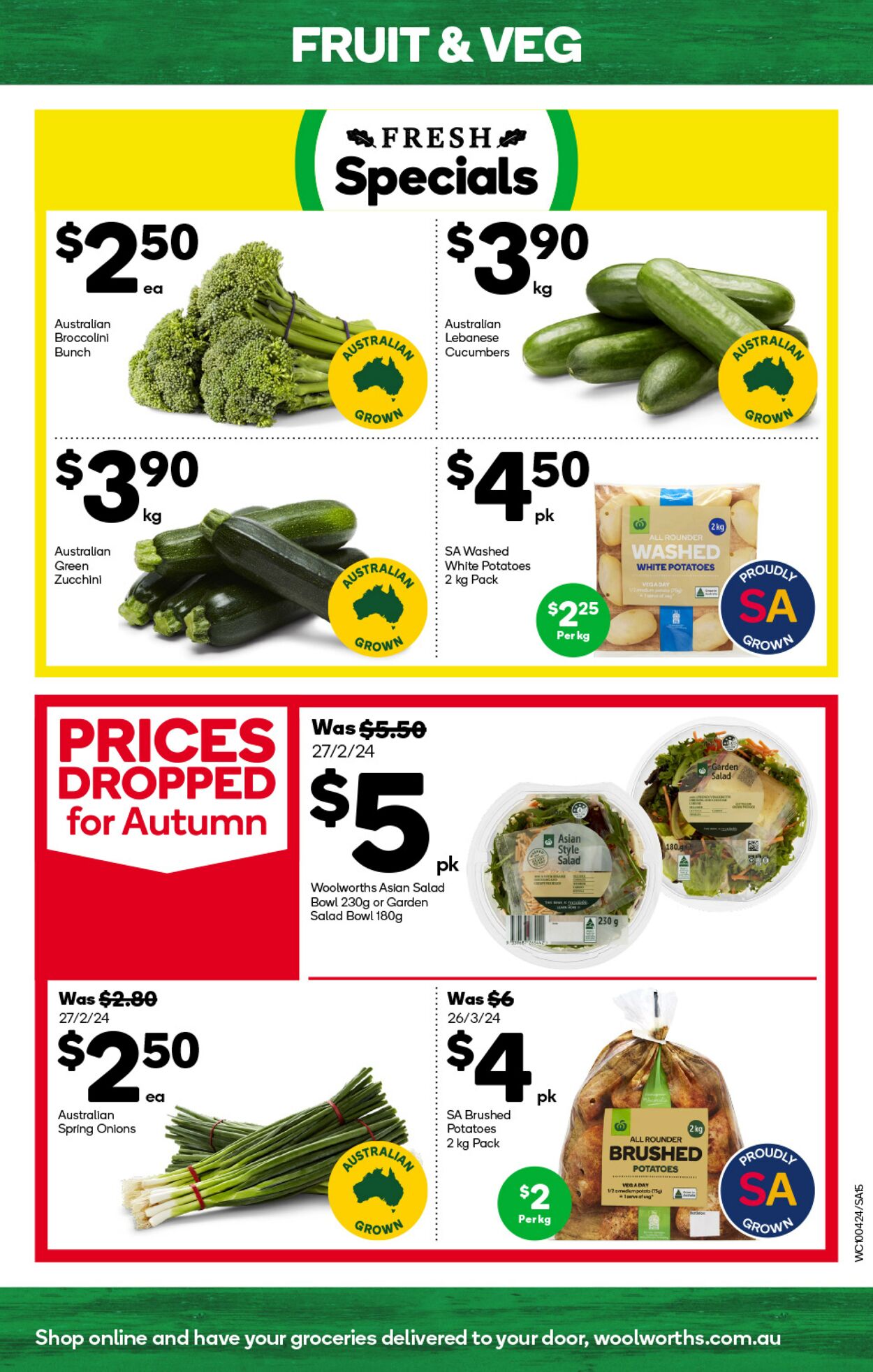 Catalogue Woolworths 10.04.2024 - 16.04.2024