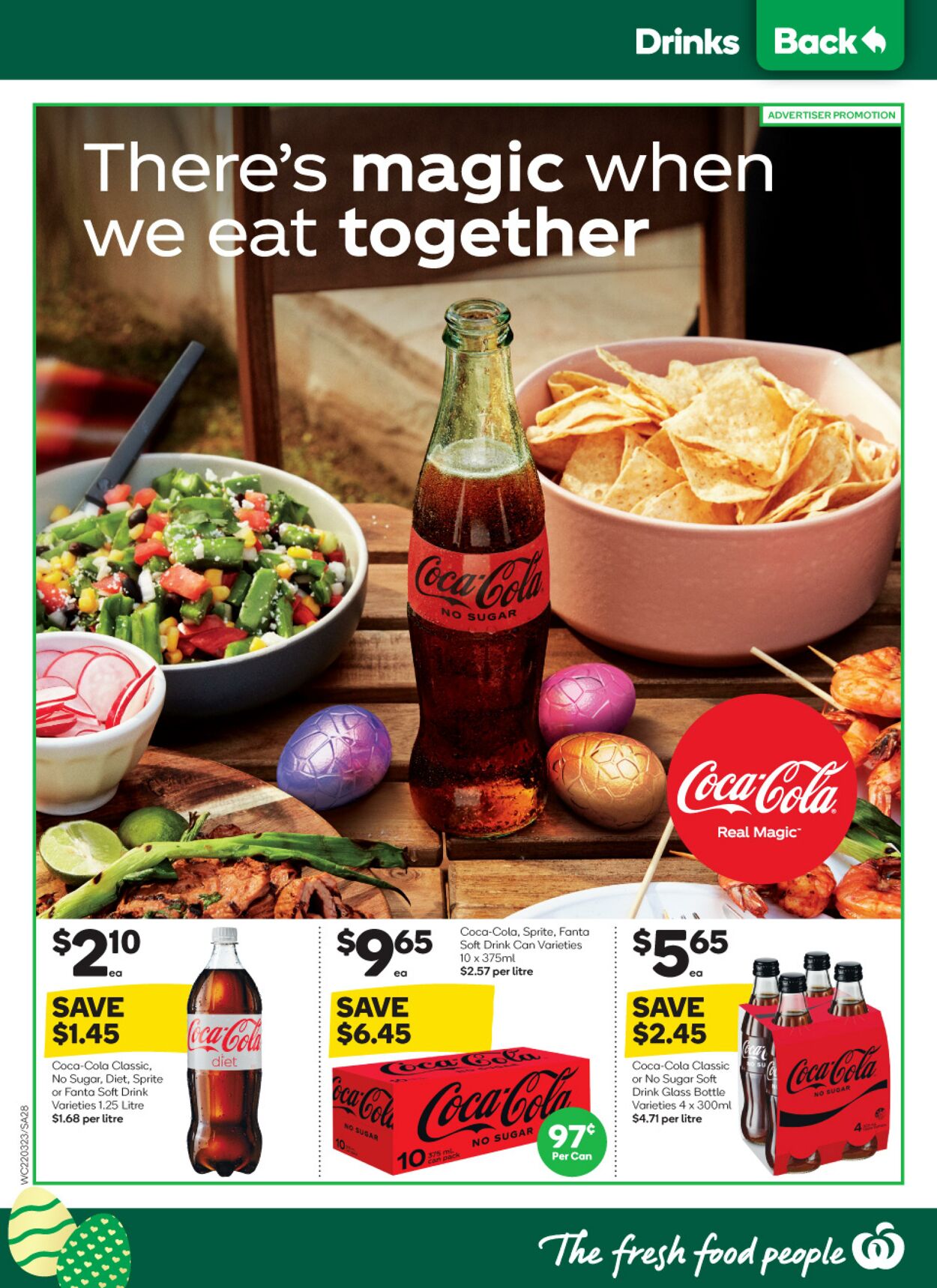 Catalogue Woolworths 22.03.2023 - 28.03.2023