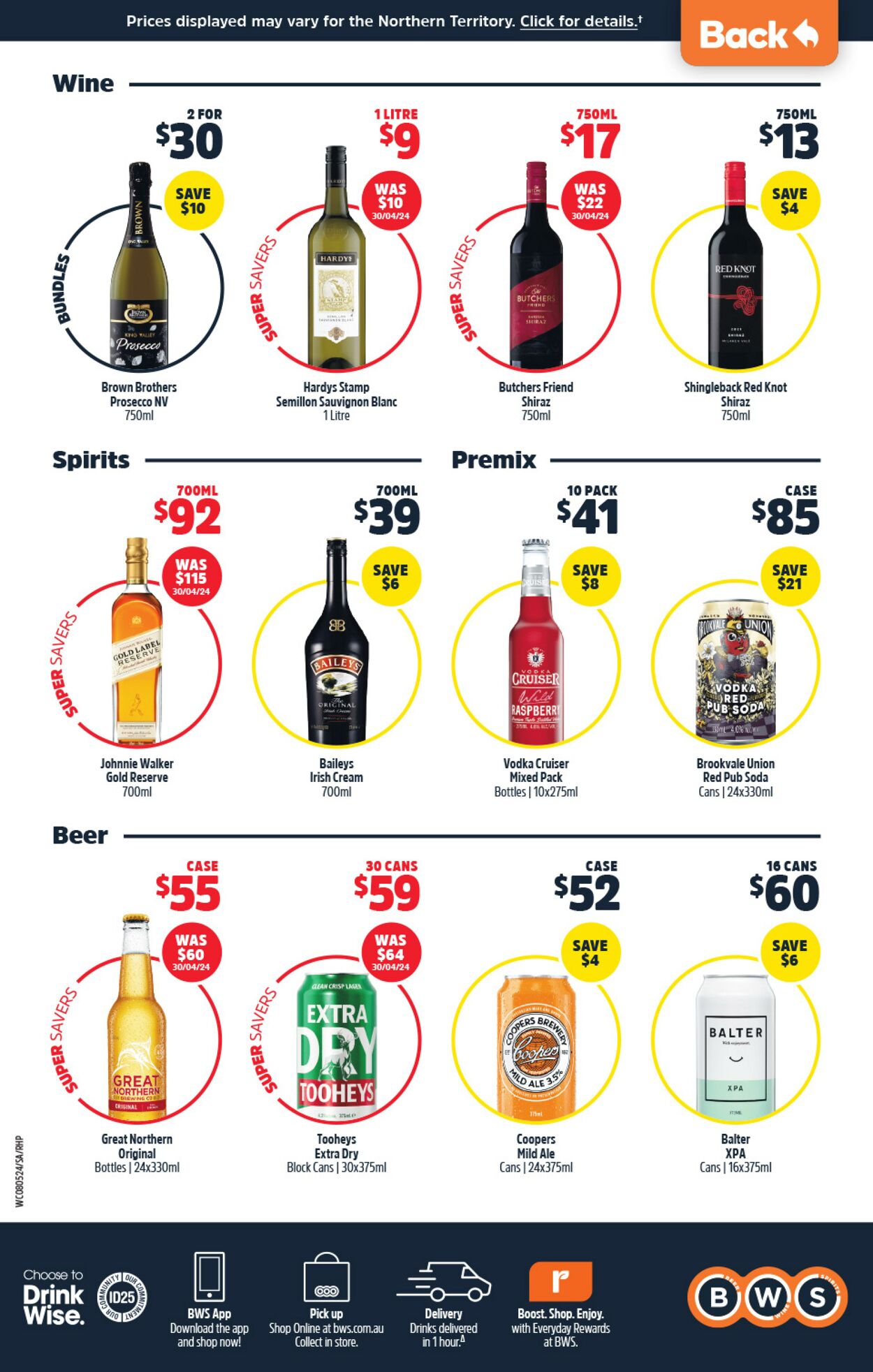Catalogue Woolworths 08.05.2024 - 14.05.2024