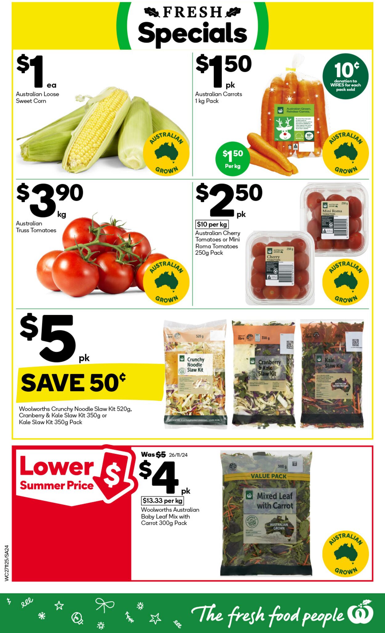 Catalogue Woolworths 27.11.2024 - 03.12.2024