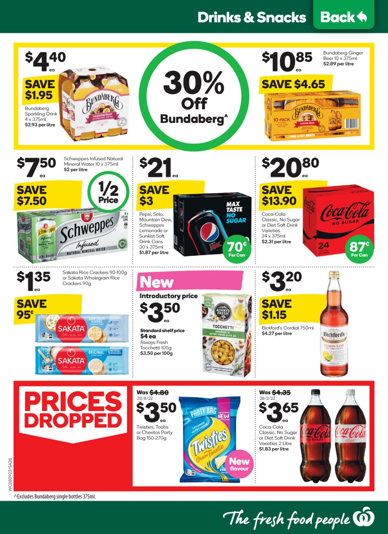 Catalogue Woolworths 28.09.2022 - 04.10.2022