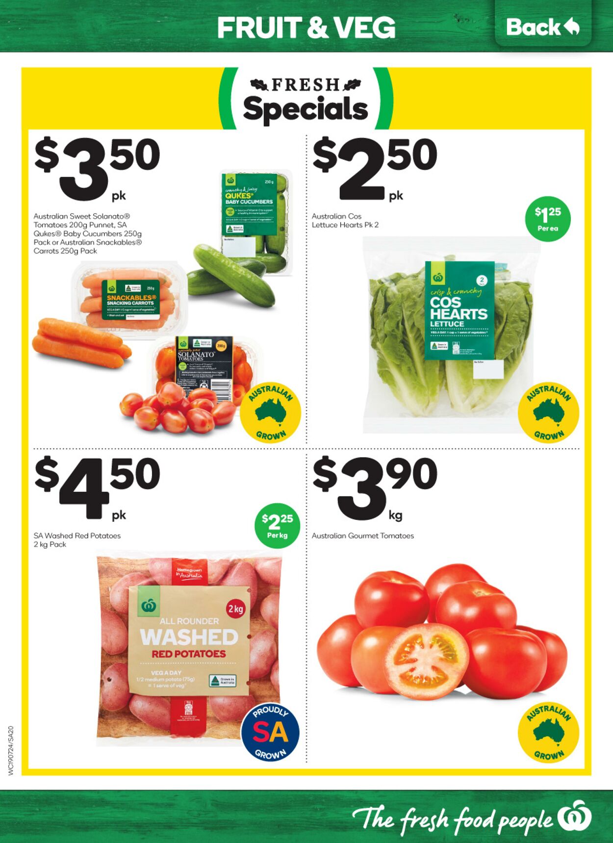 Catalogue Woolworths 19.07.2023 - 25.07.2023