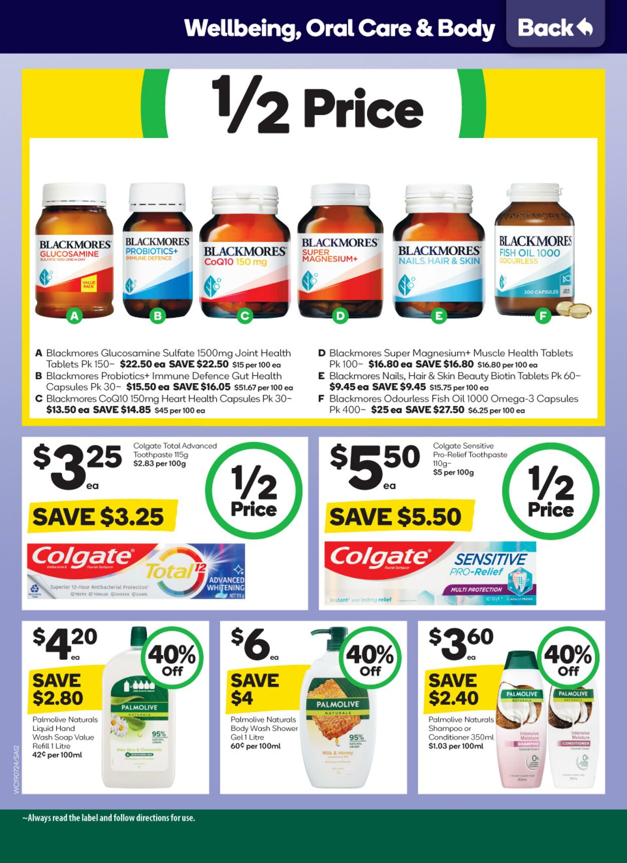 Catalogue Woolworths 19.07.2023 - 25.07.2023