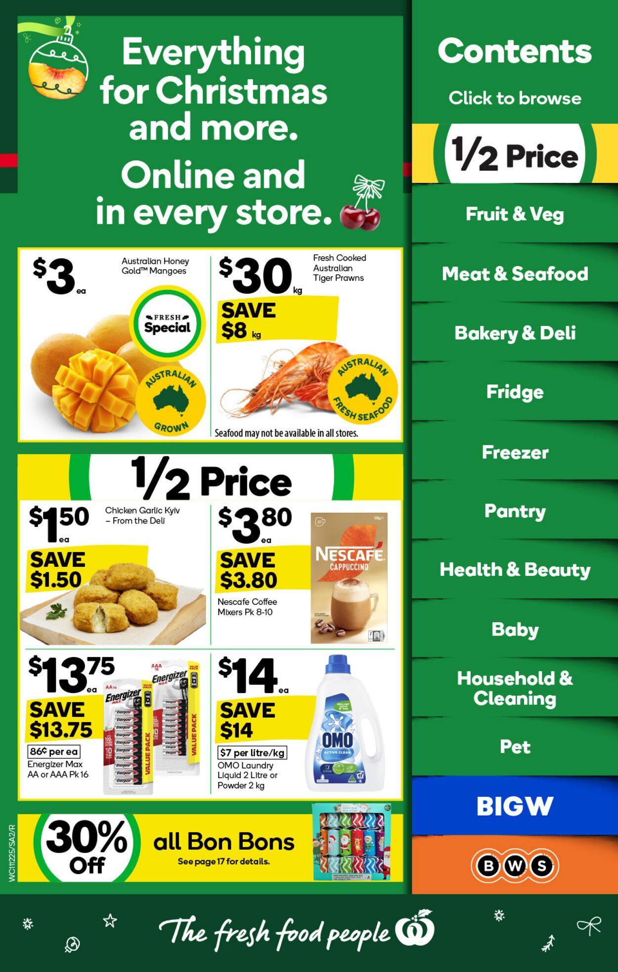 Catalogue Woolworths 11.12.2024 - 17.12.2024