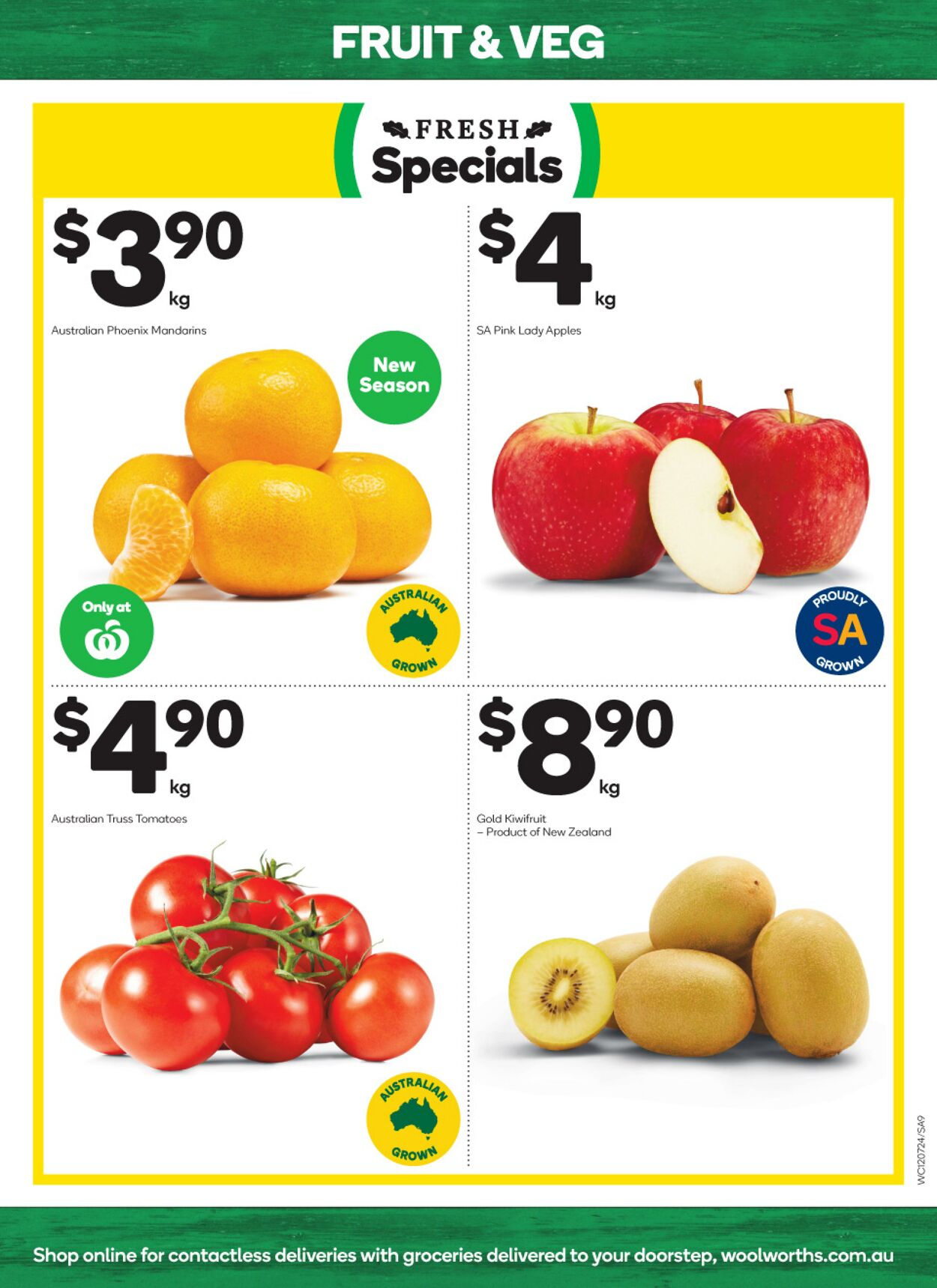 Catalogue Woolworths 12.07.2023 - 18.07.2023