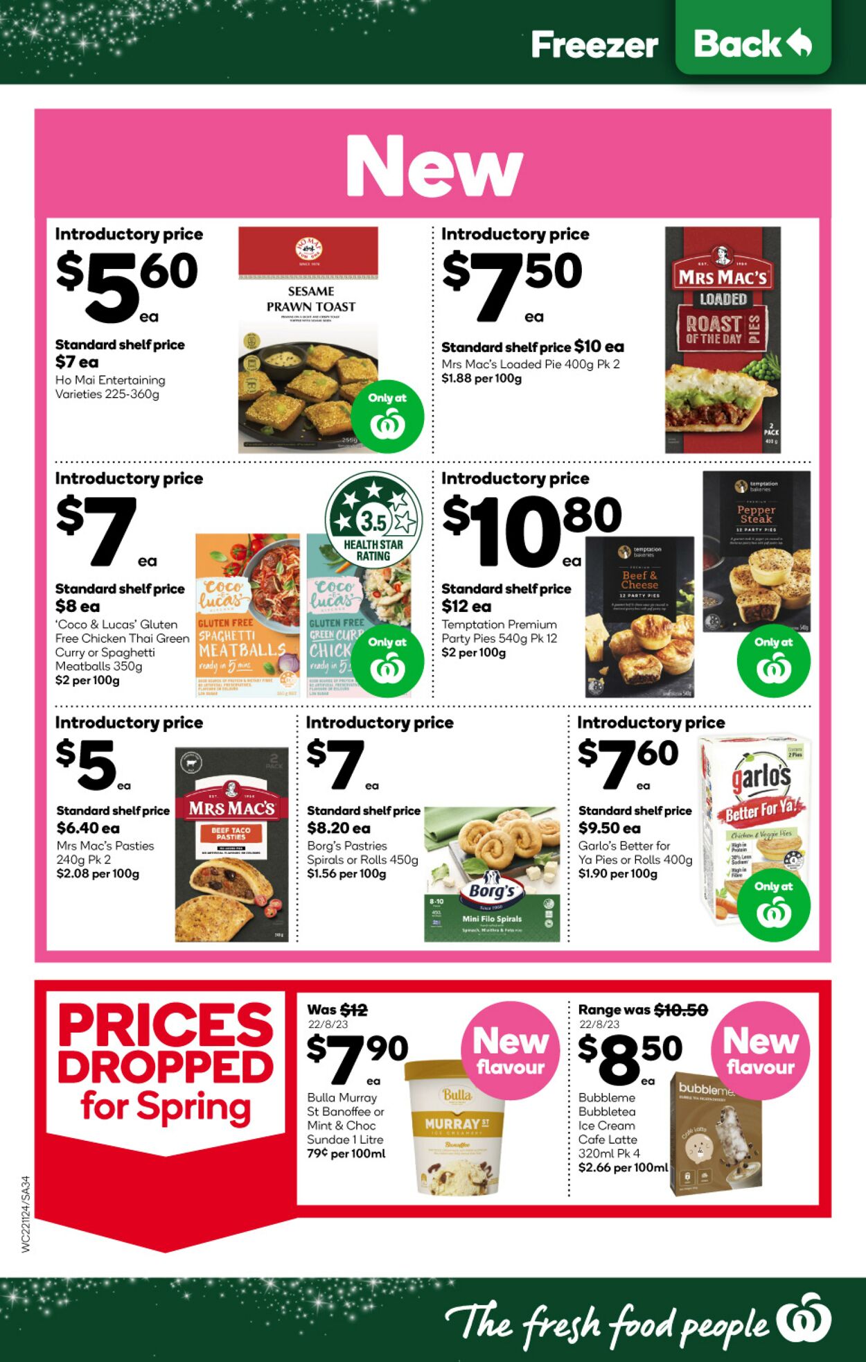 Catalogue Woolworths 22.11.2023 - 28.11.2023