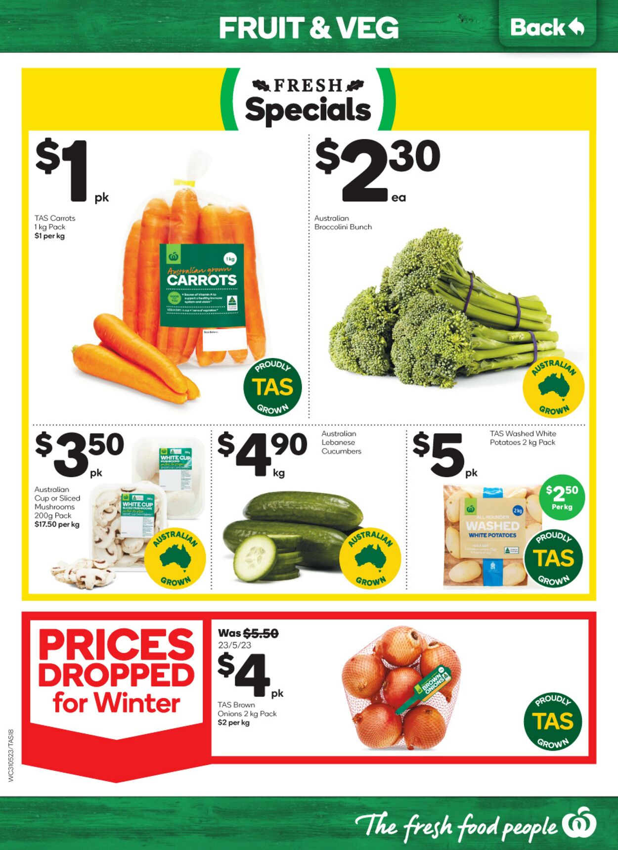 Catalogue Woolworths 31.05.2023 - 06.06.2023