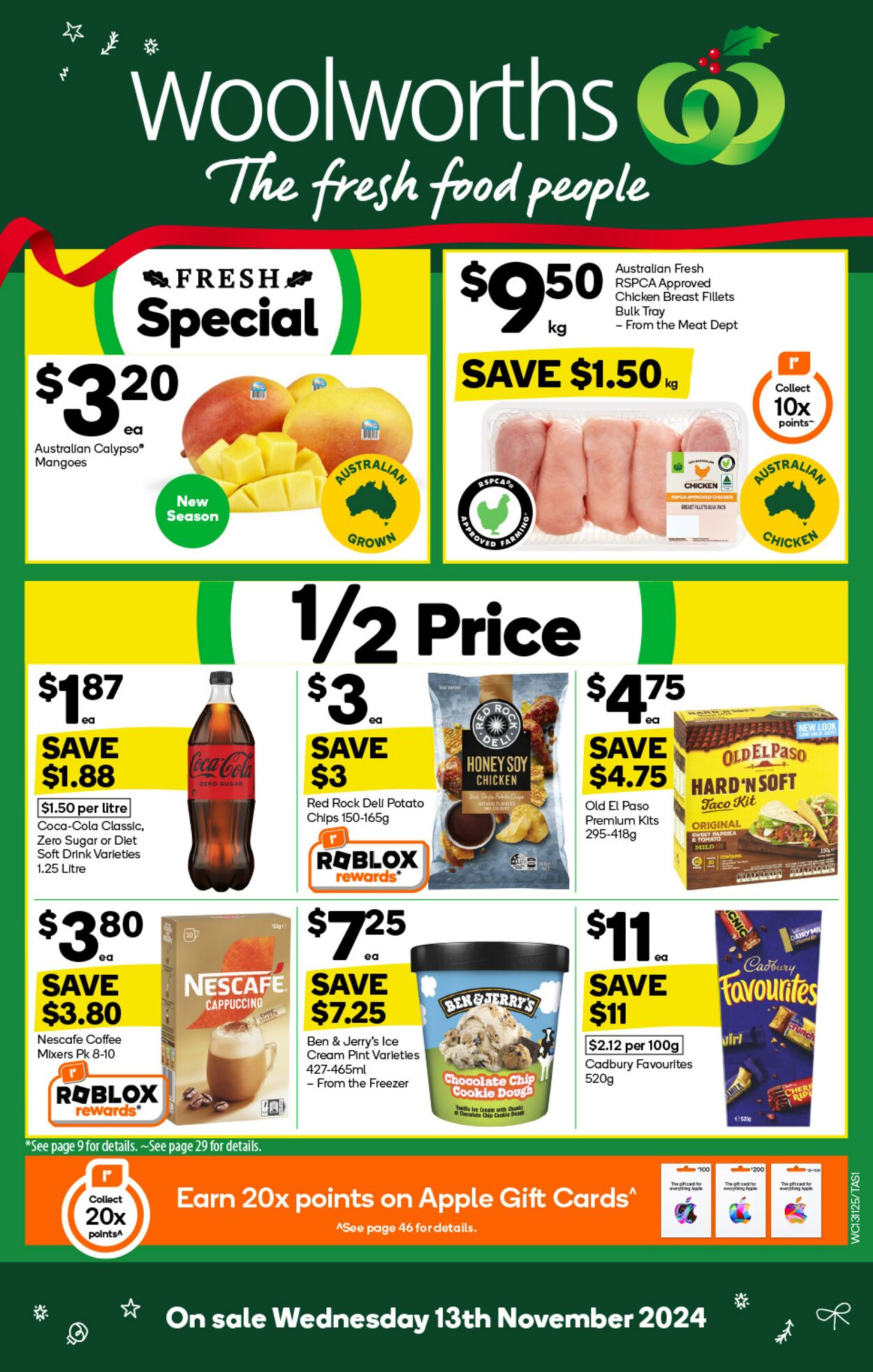 Catalogue Woolworths - Weekly Specials Catalogue TAS 13 Nov, 2024 - 19 Nov, 2024