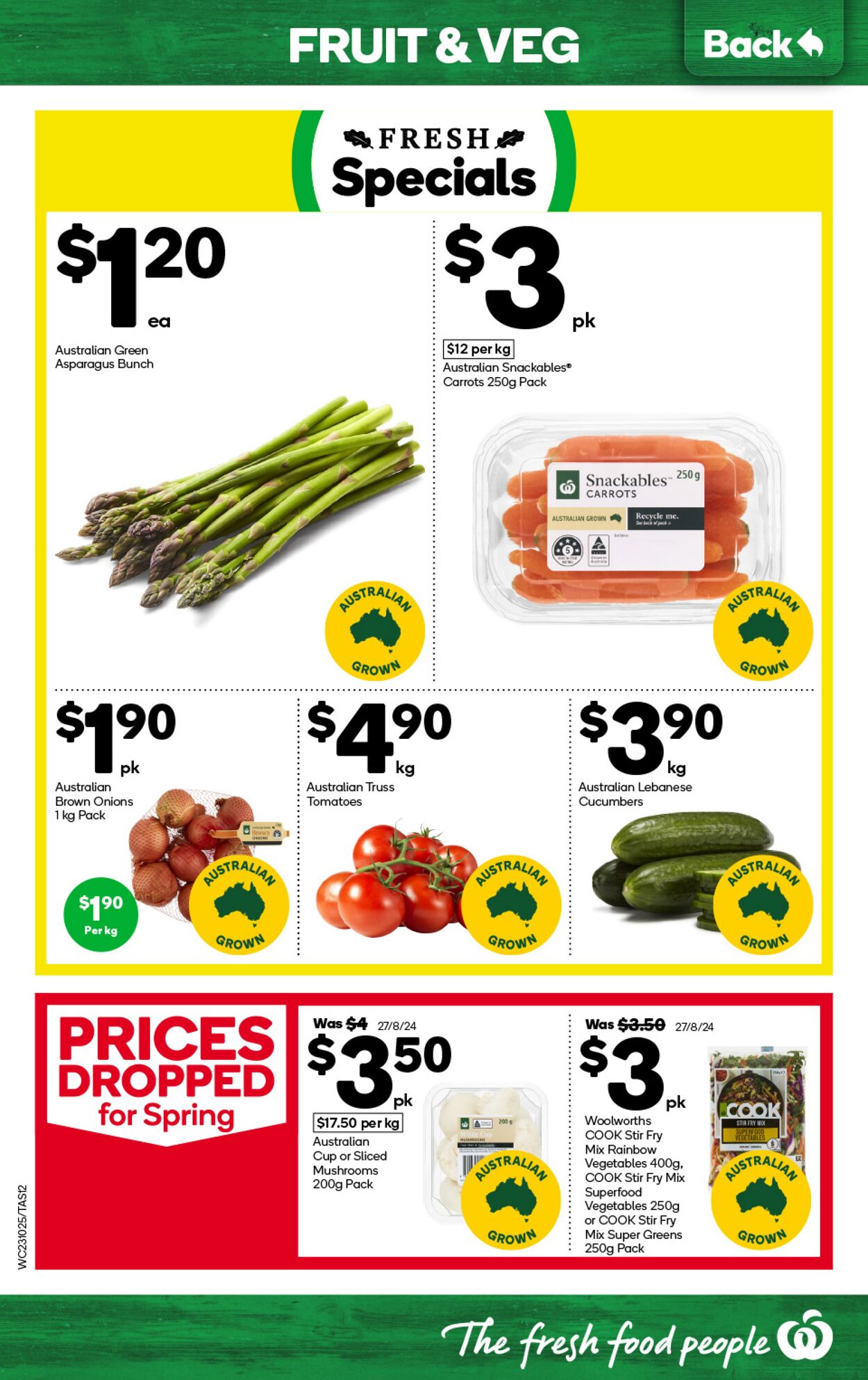 Catalogue Woolworths 23.10.2024 - 29.10.2024