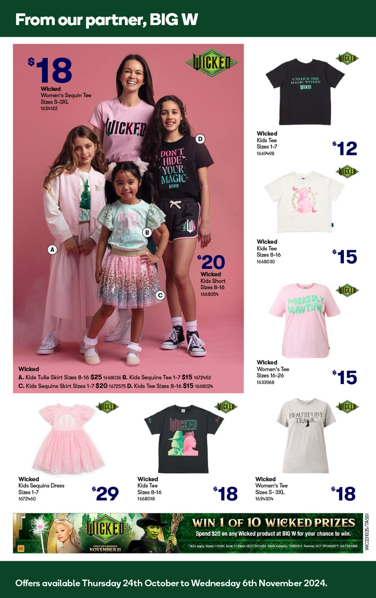 Catalogue Woolworths 23.10.2024 - 29.10.2024