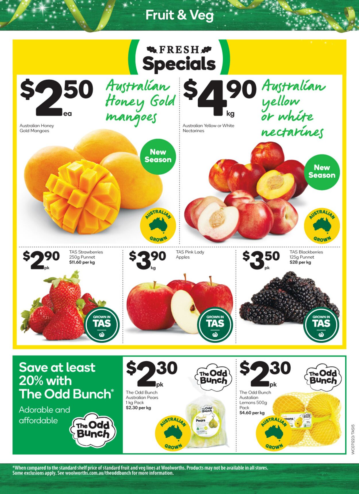 Catalogue Woolworths 07.12.2022 - 13.12.2022