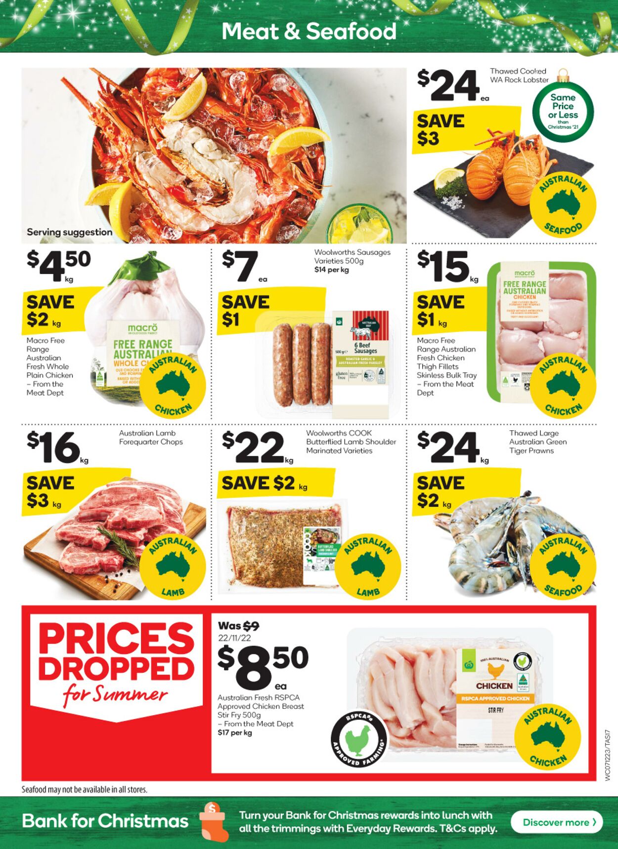 Catalogue Woolworths 07.12.2022 - 13.12.2022