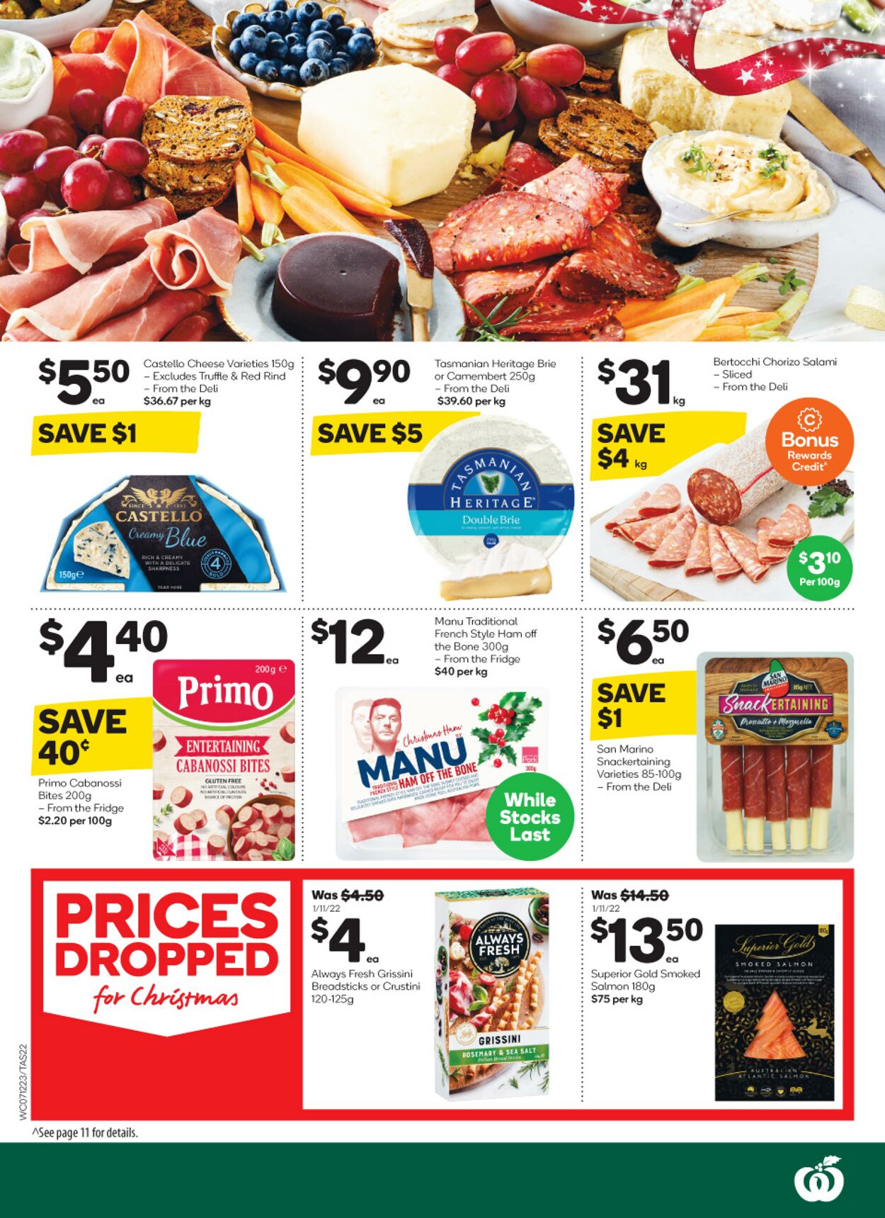 Catalogue Woolworths 07.12.2022 - 13.12.2022