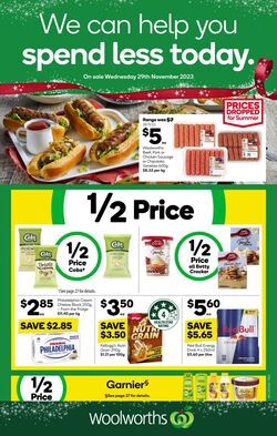Catalogue Woolworths 29.11.2023 - 05.12.2023