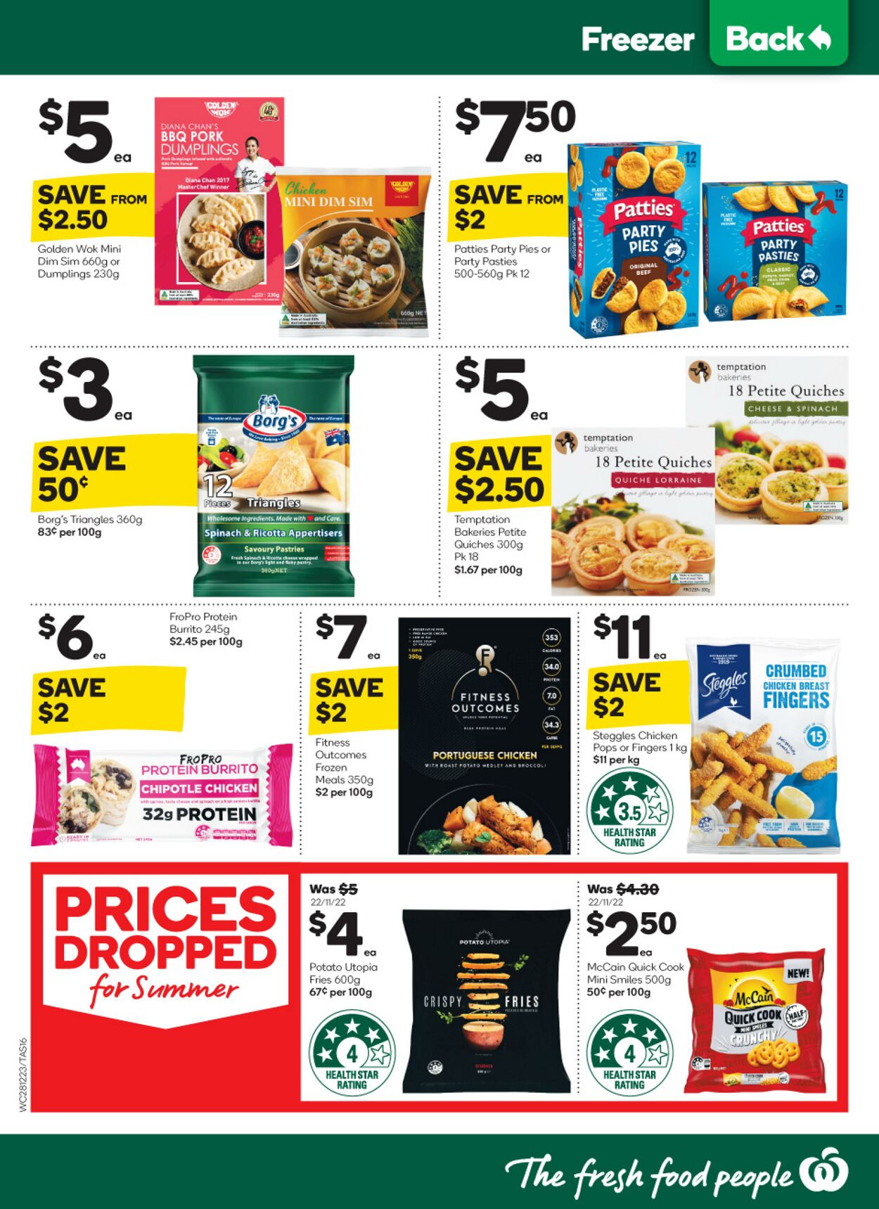 Catalogue Woolworths 28.12.2022 - 03.01.2023