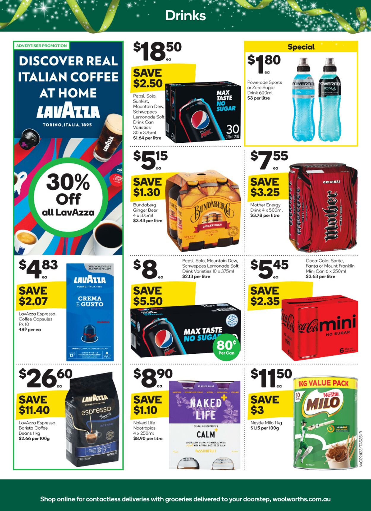 Catalogue Woolworths 09.11.2022 - 15.11.2022