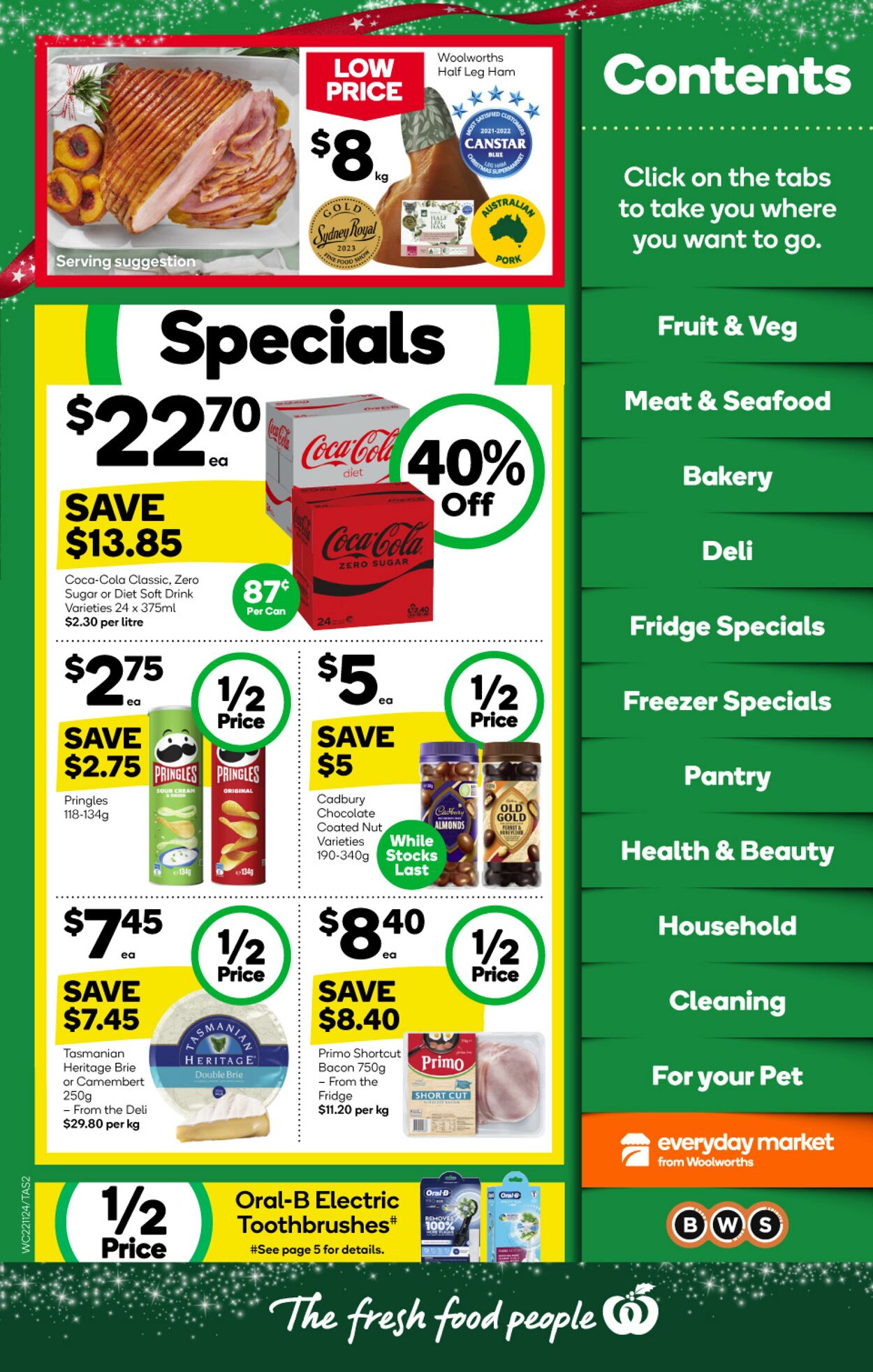 Catalogue Woolworths 22.11.2023 - 28.11.2023