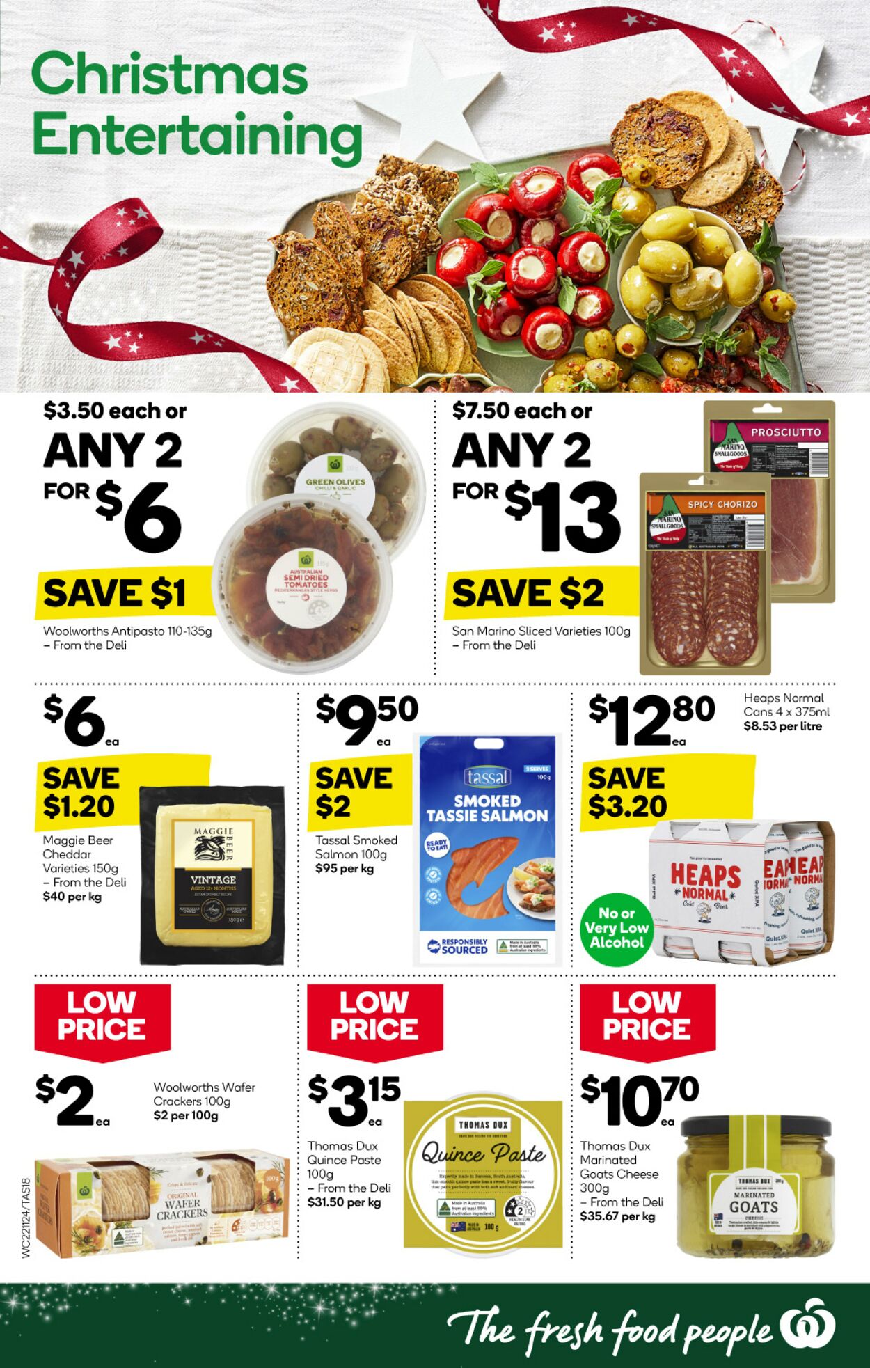 Catalogue Woolworths 22.11.2023 - 28.11.2023