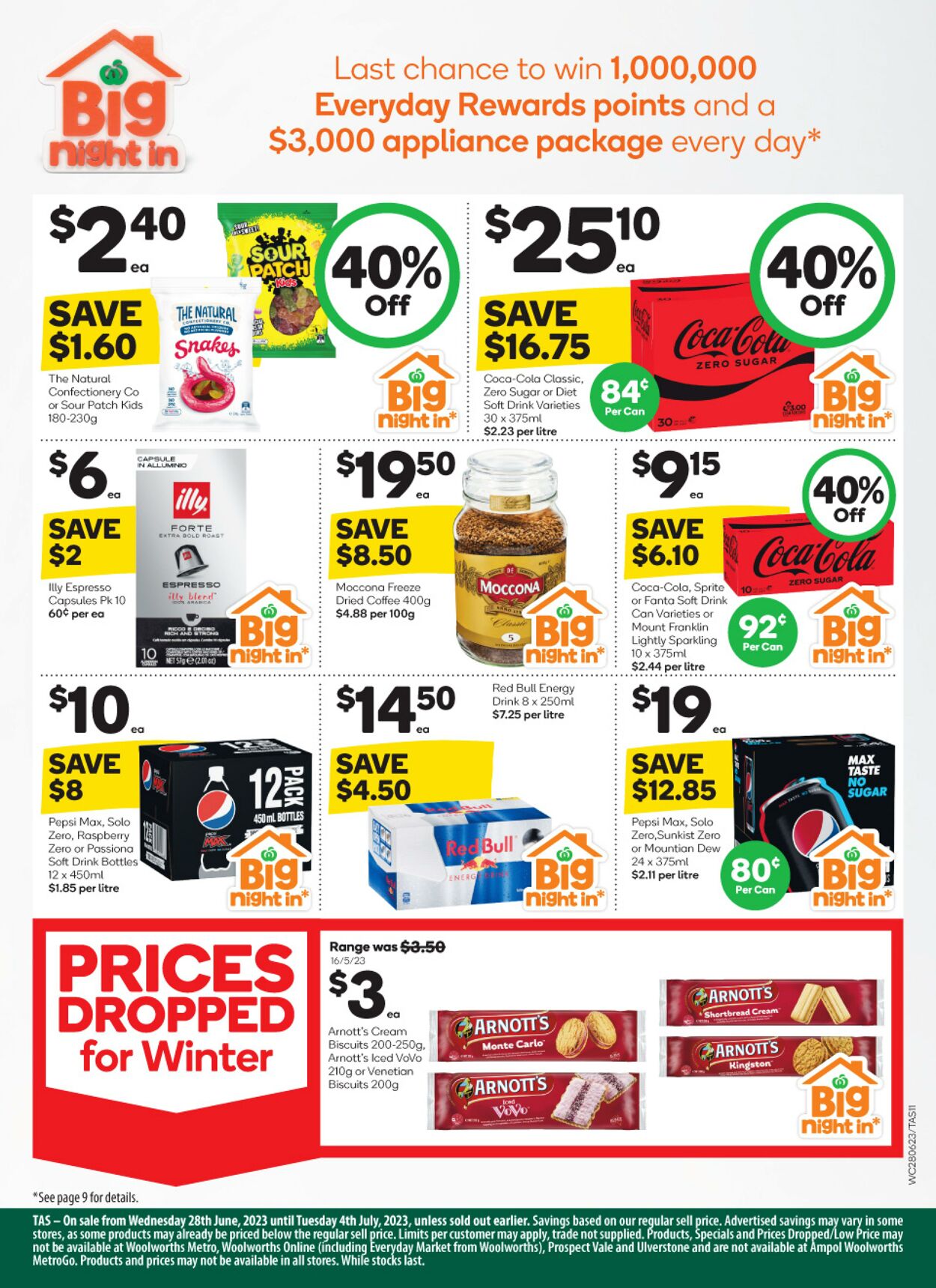 Catalogue Woolworths 28.06.2023 - 04.07.2023