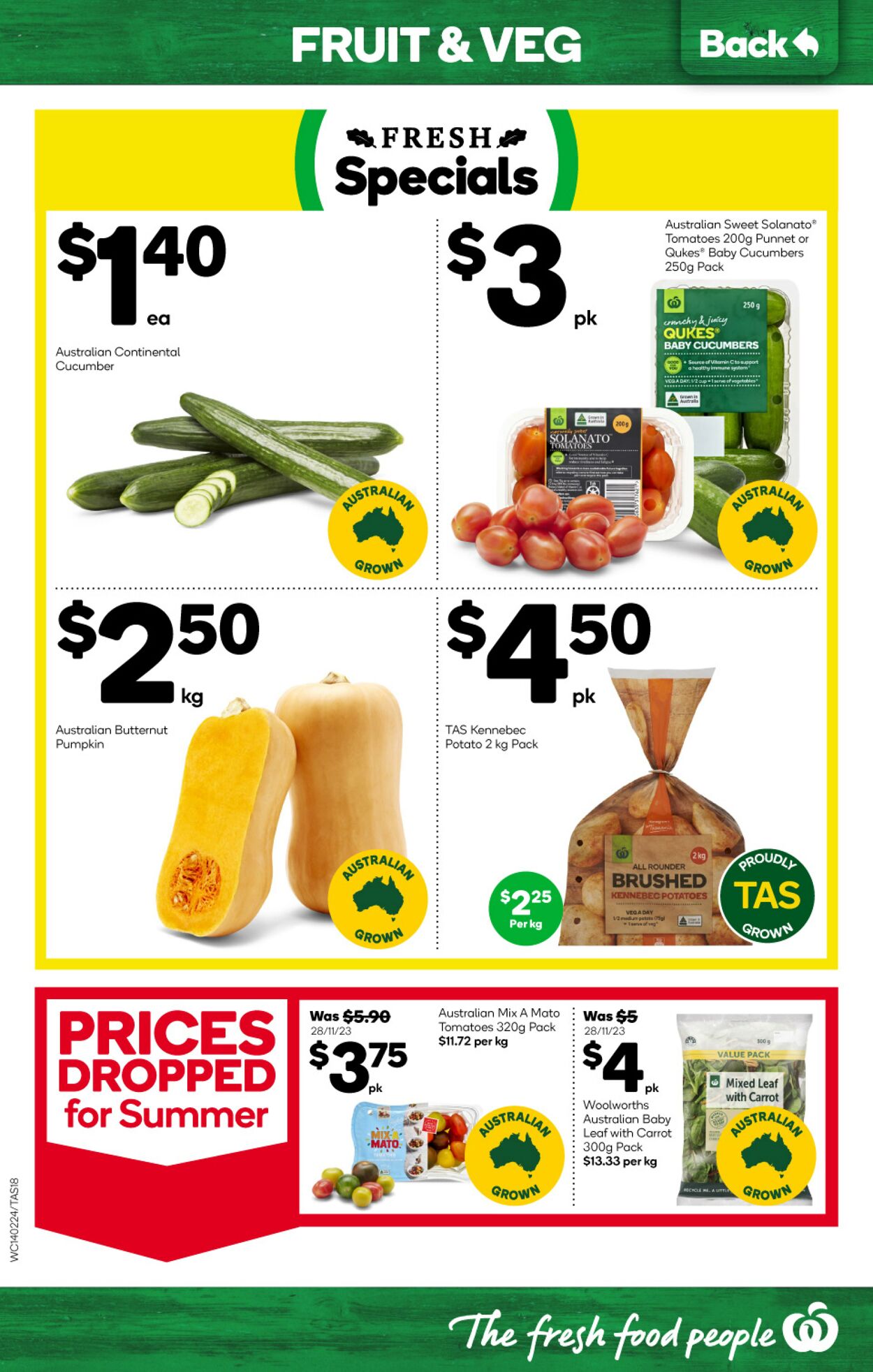 Catalogue Woolworths 14.02.2024 - 20.02.2024