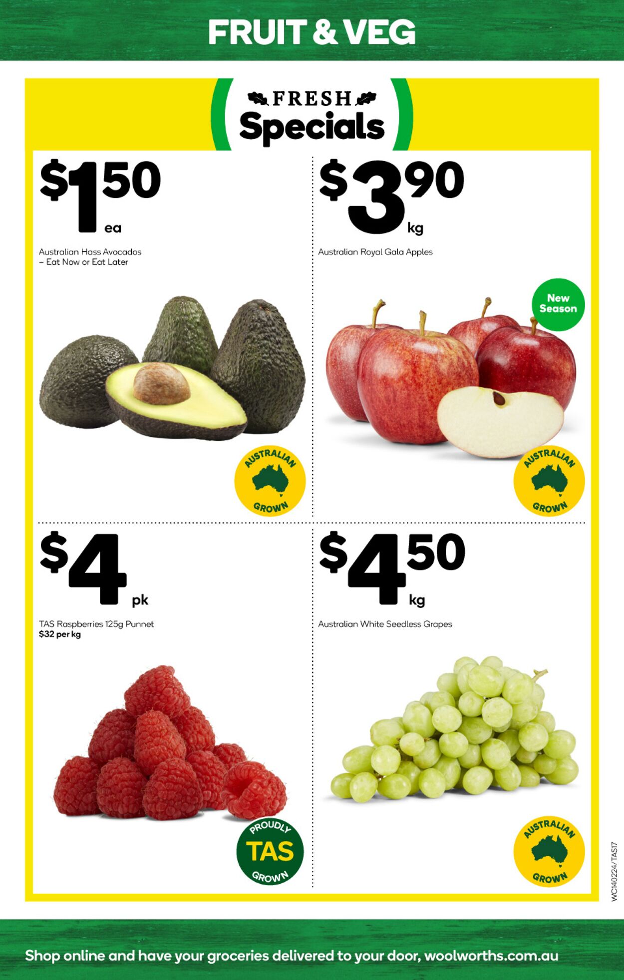 Catalogue Woolworths 14.02.2024 - 20.02.2024