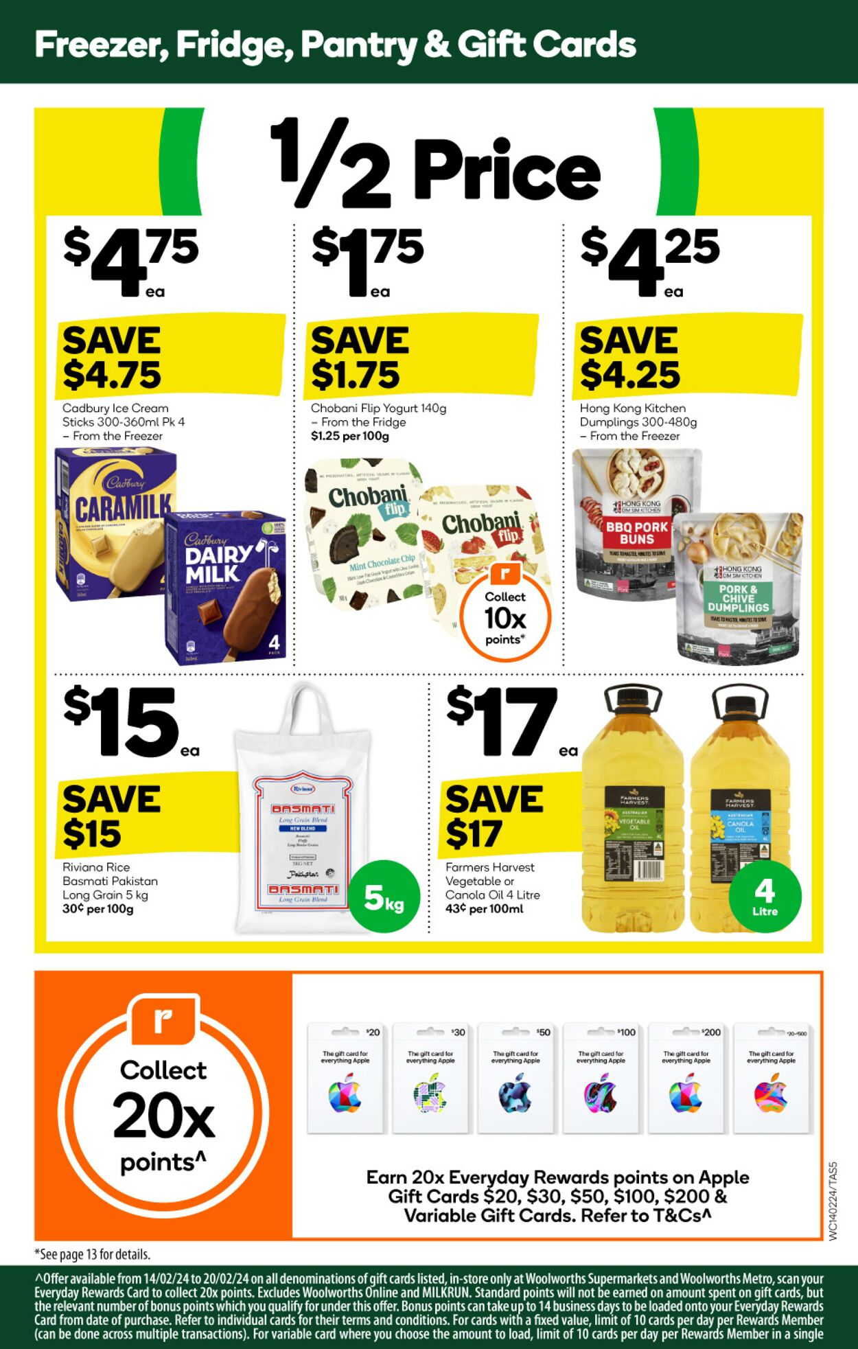 Catalogue Woolworths 14.02.2024 - 20.02.2024