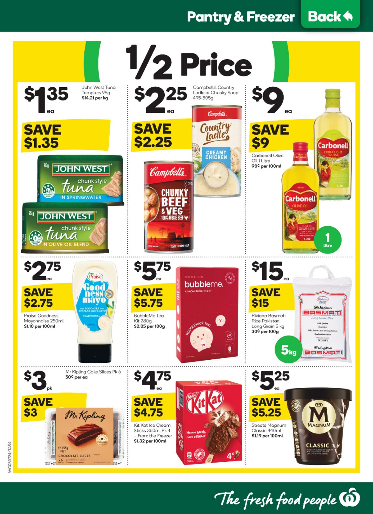 Catalogue Woolworths 05.07.2023 - 11.07.2023