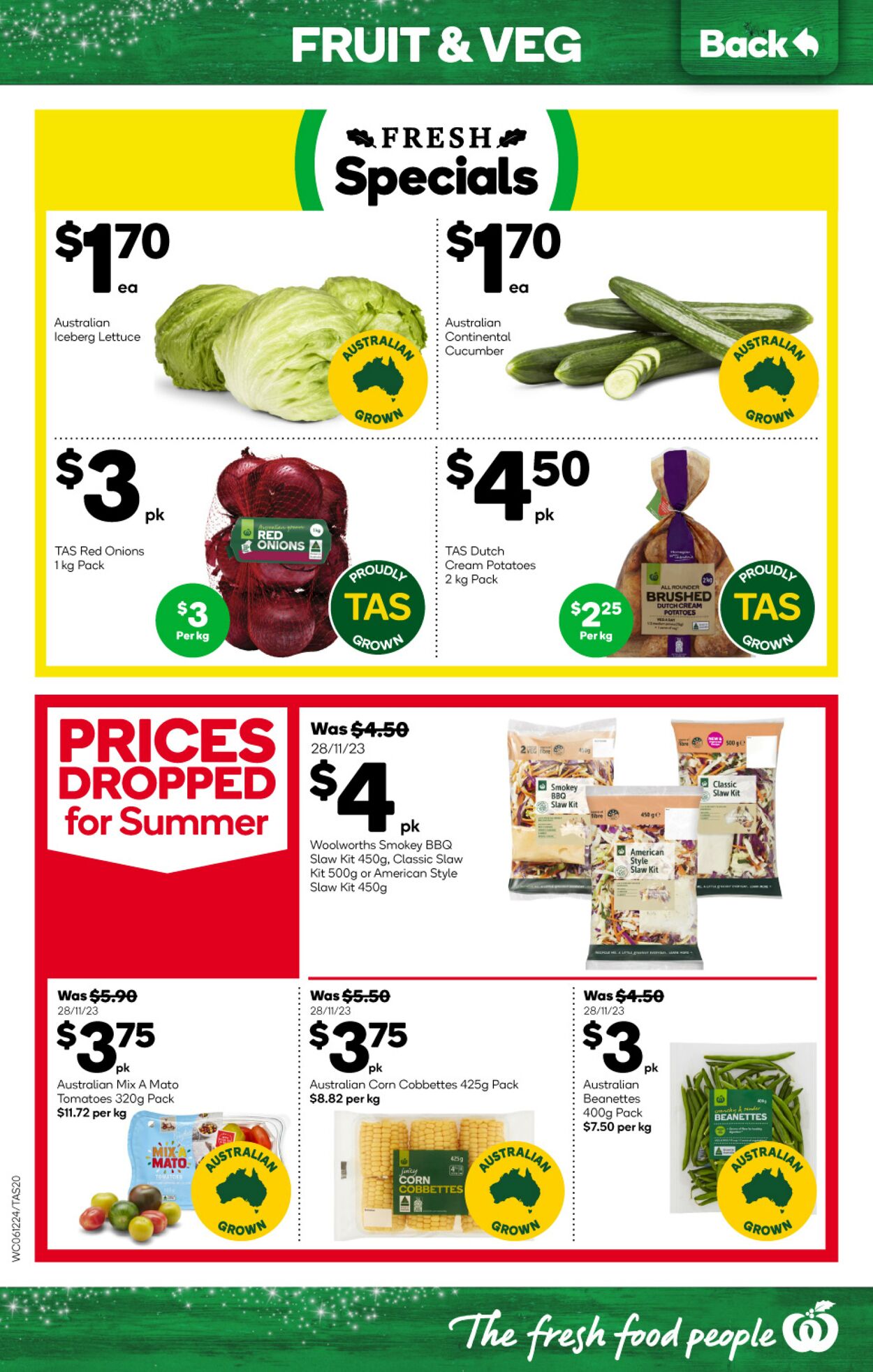 Catalogue Woolworths 06.12.2023 - 12.12.2023