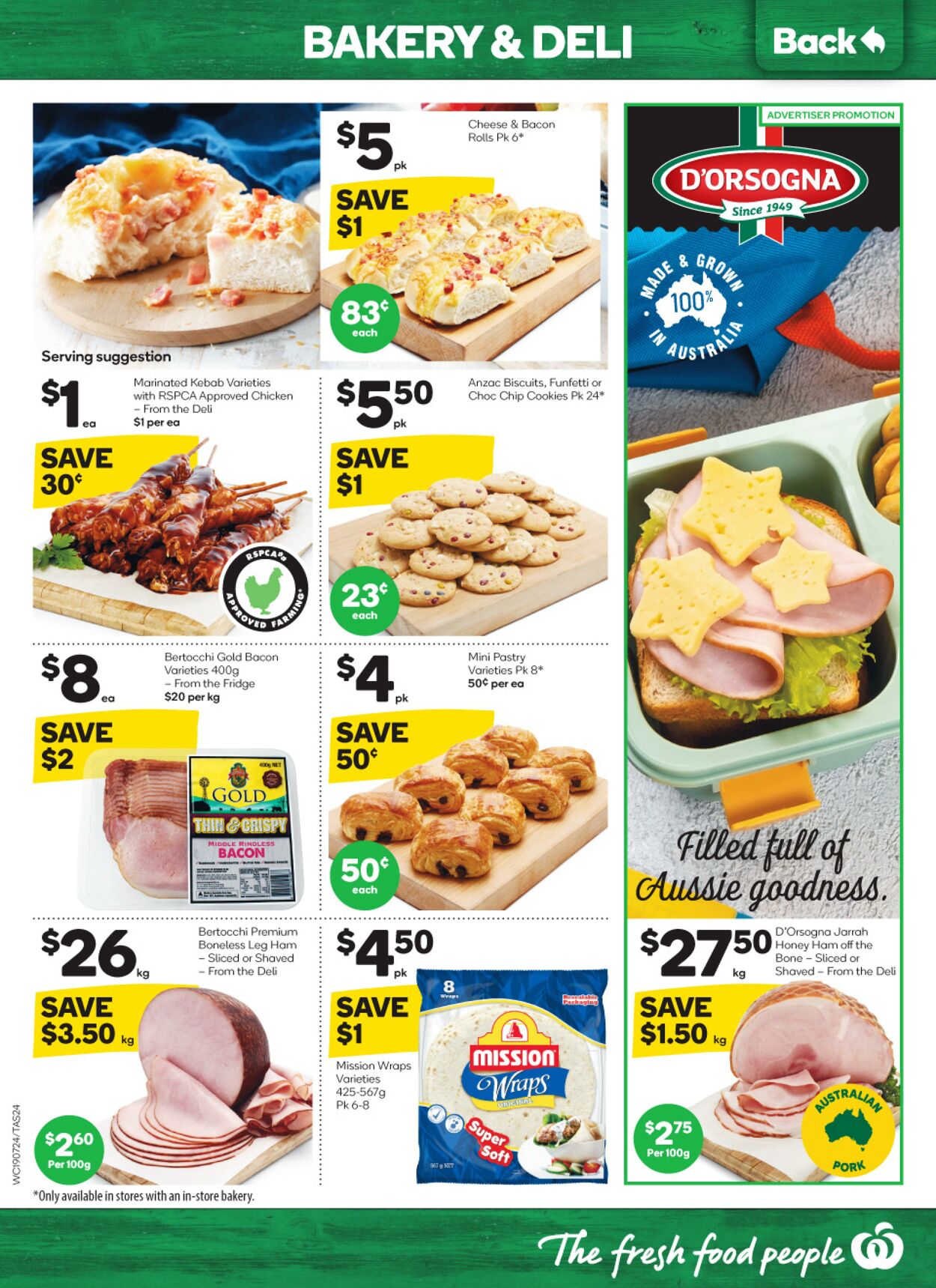 Catalogue Woolworths 19.07.2023 - 25.07.2023