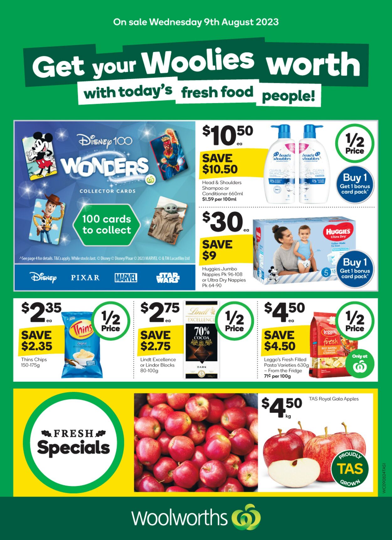 Catalogue Woolworths 09.08.2023 - 15.08.2023