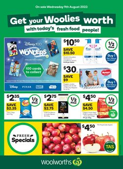 Catalogue Woolworths 09.08.2023 - 15.08.2023