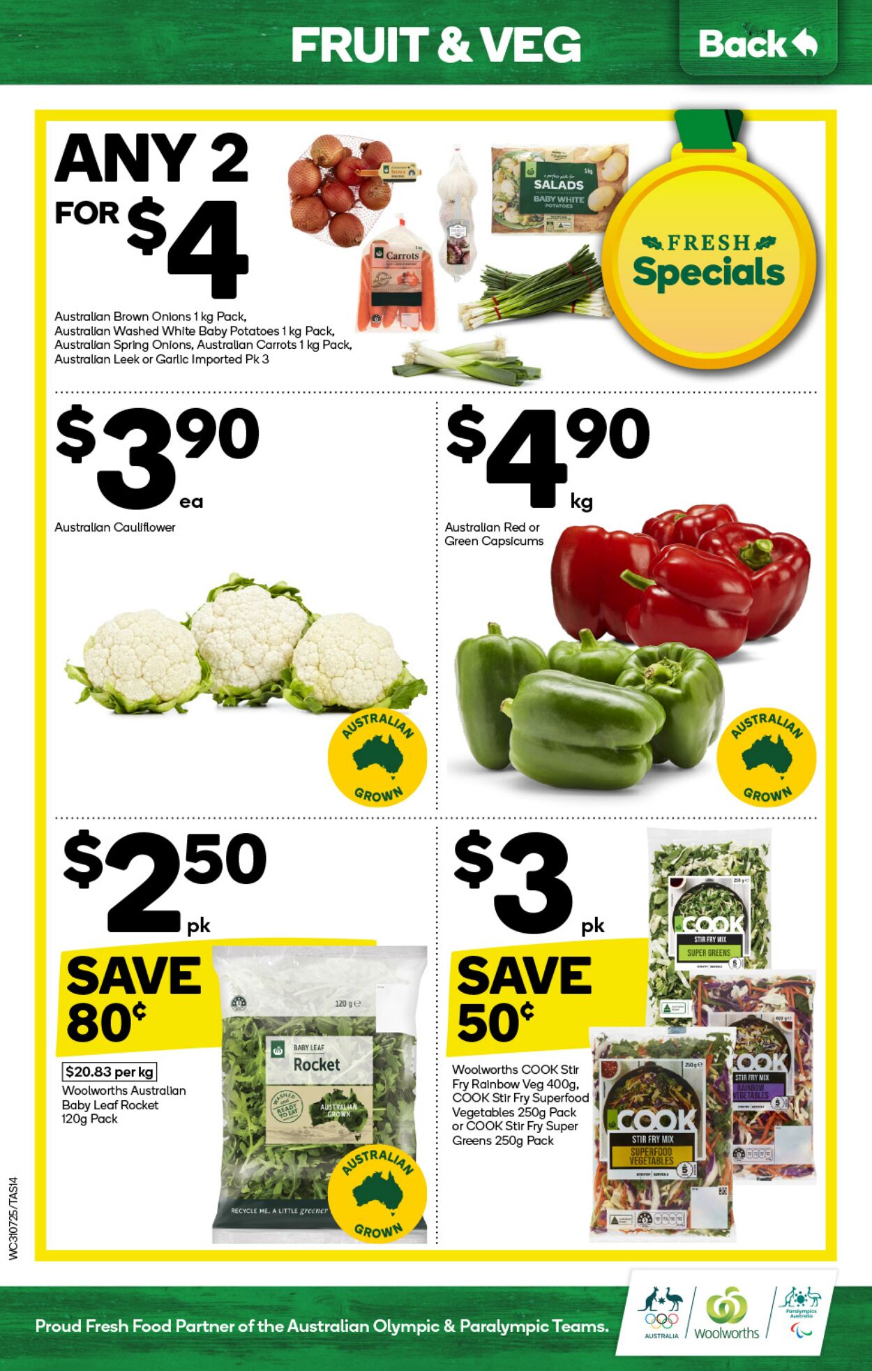 Catalogue Woolworths 31.07.2024 - 06.08.2024